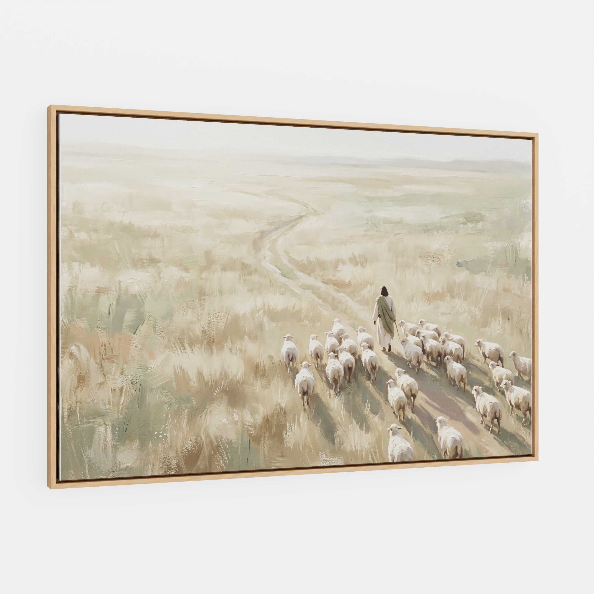 He Leads Them Home - Canvas
