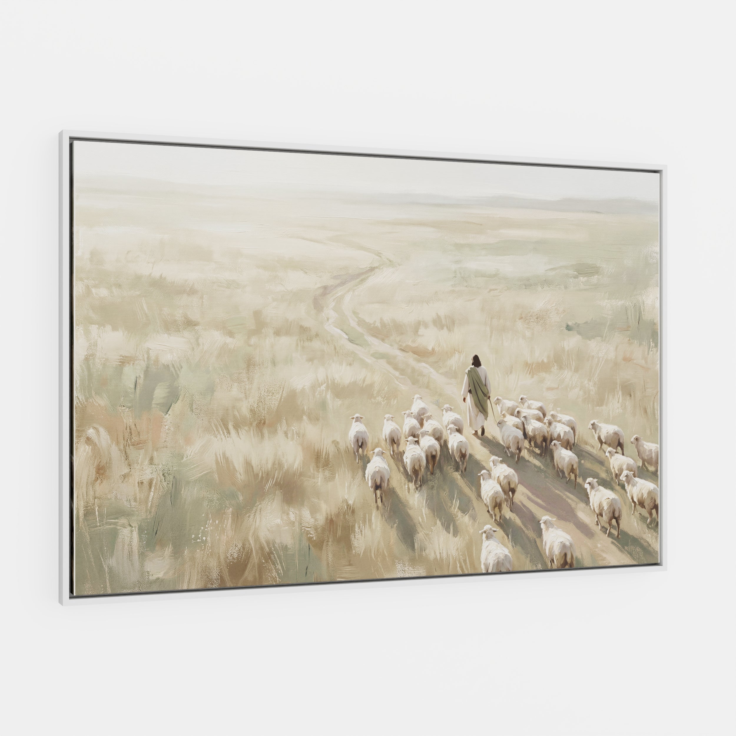 He Leads Them Home - Canvas