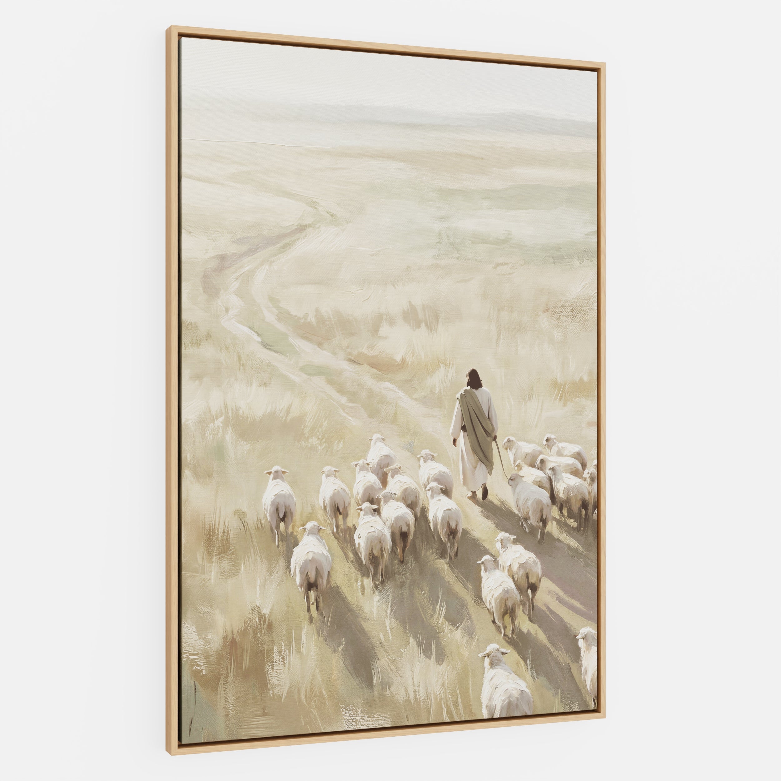 He Leads Them Home - Canvas