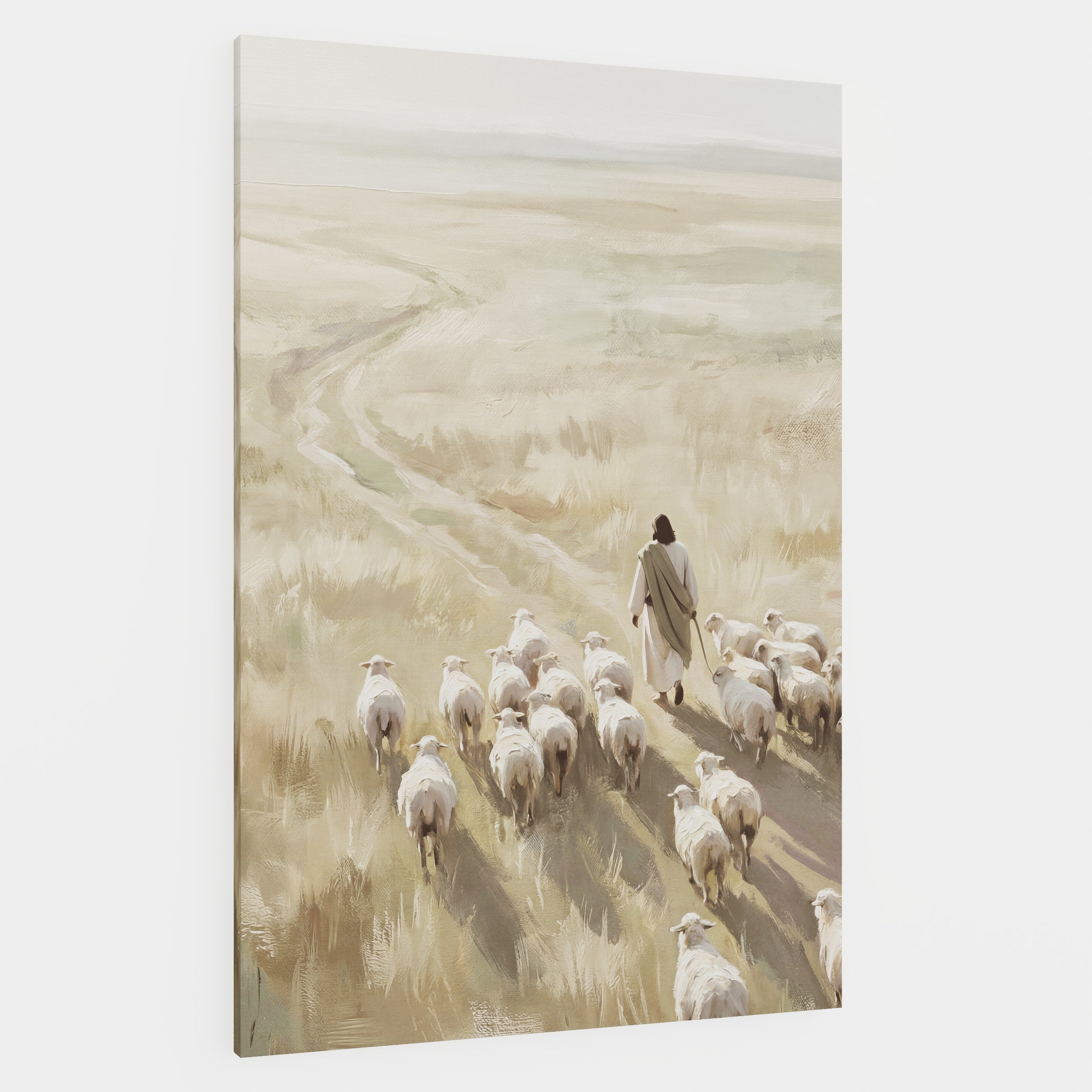 He Leads Them Home - Canvas