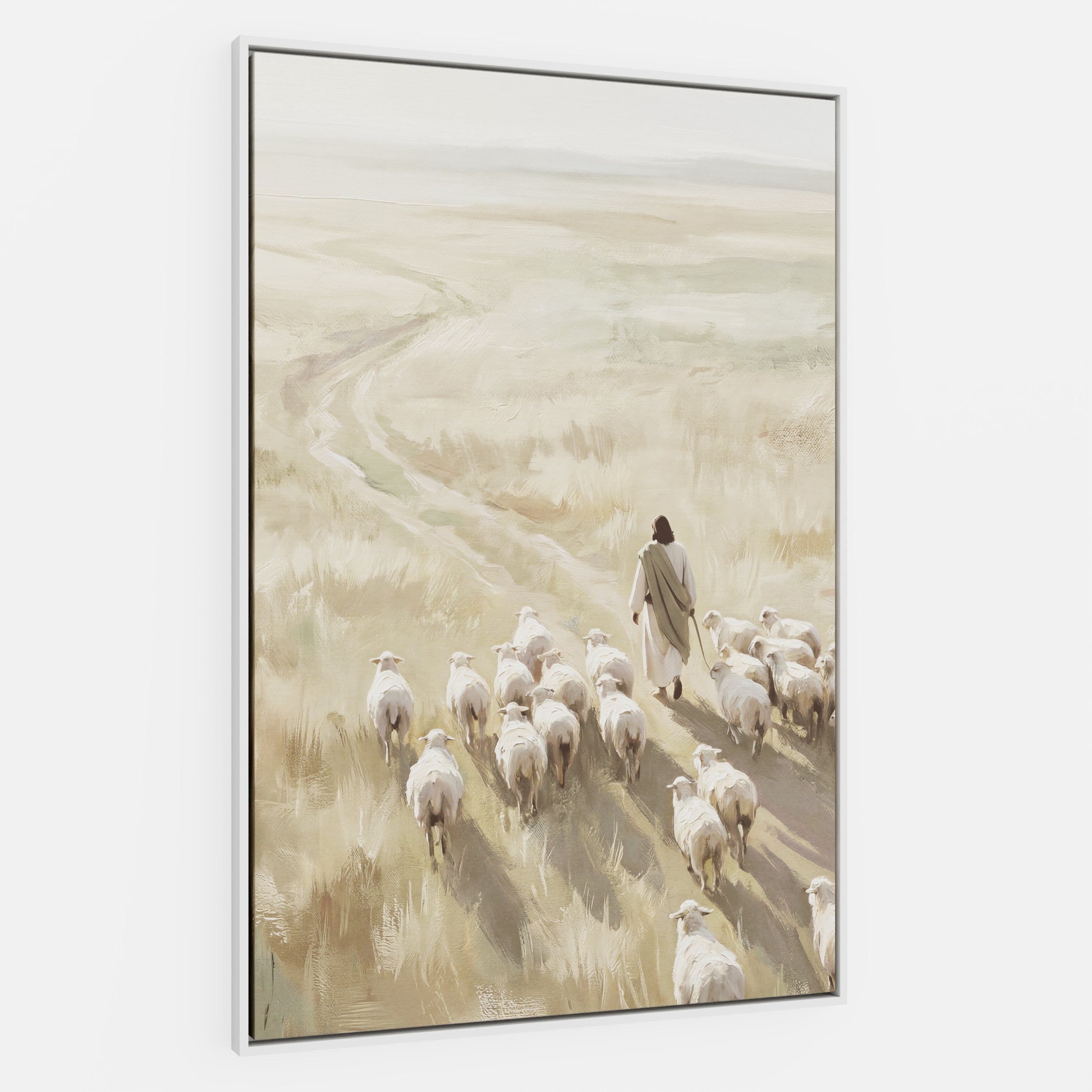 He Leads Them Home - Canvas