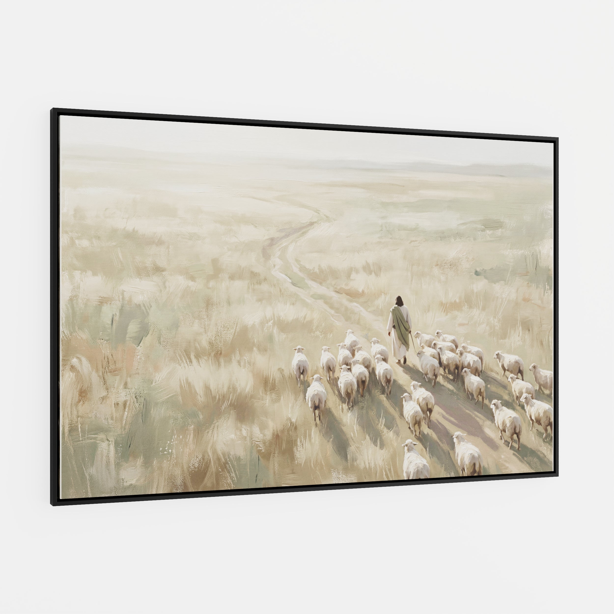 He Leads Them Home - Canvas