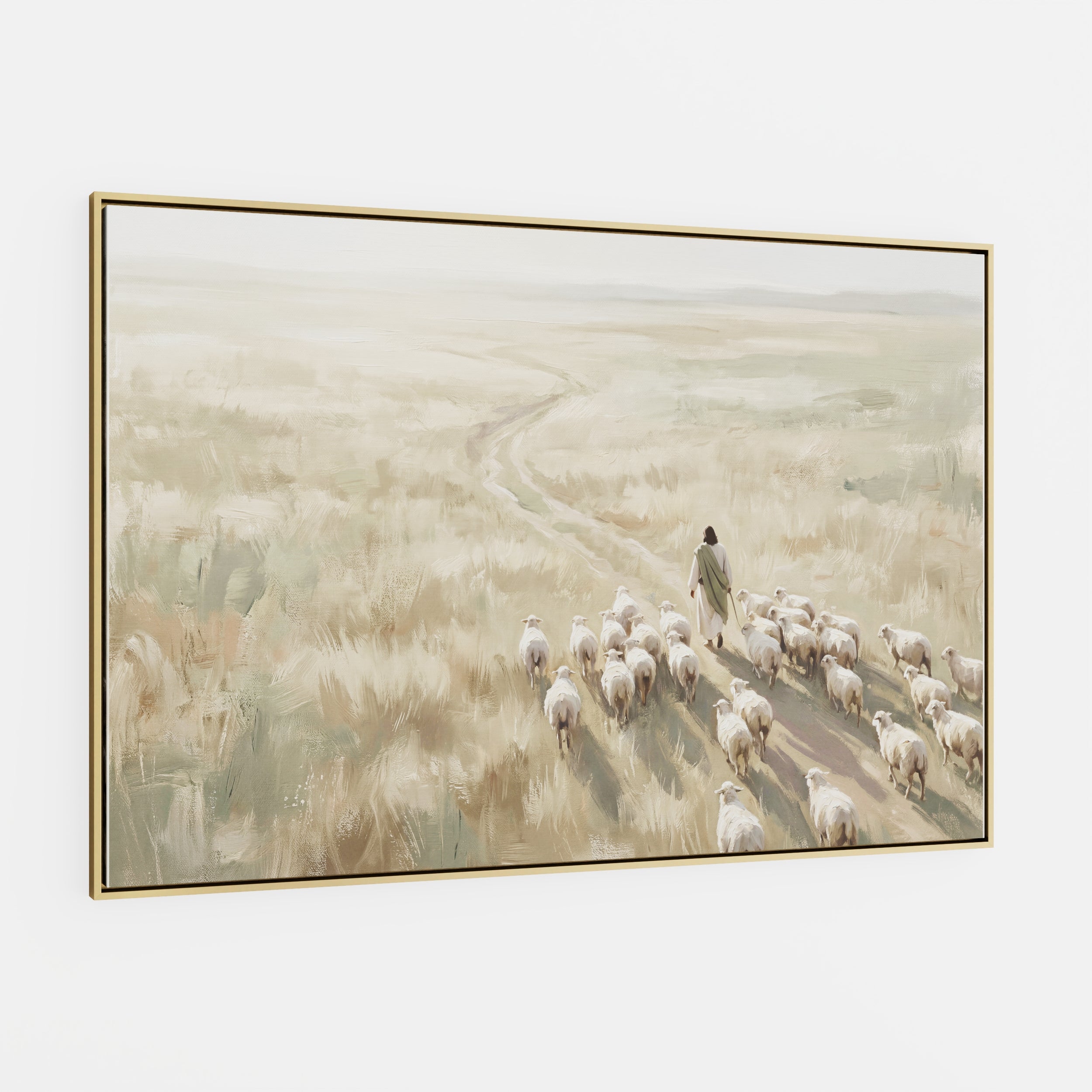 He Leads Them Home - Canvas