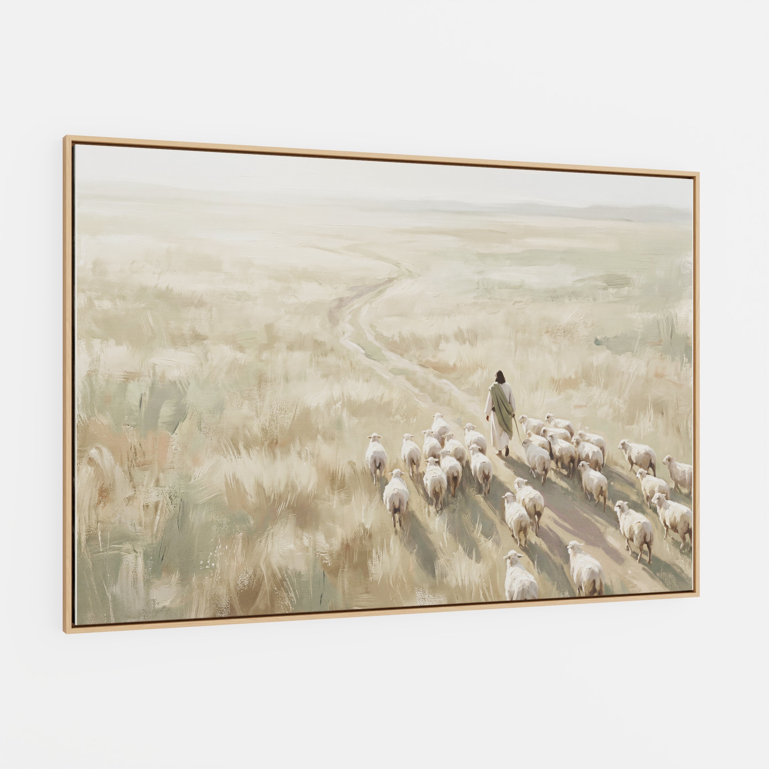 He Leads Them Home - Canvas