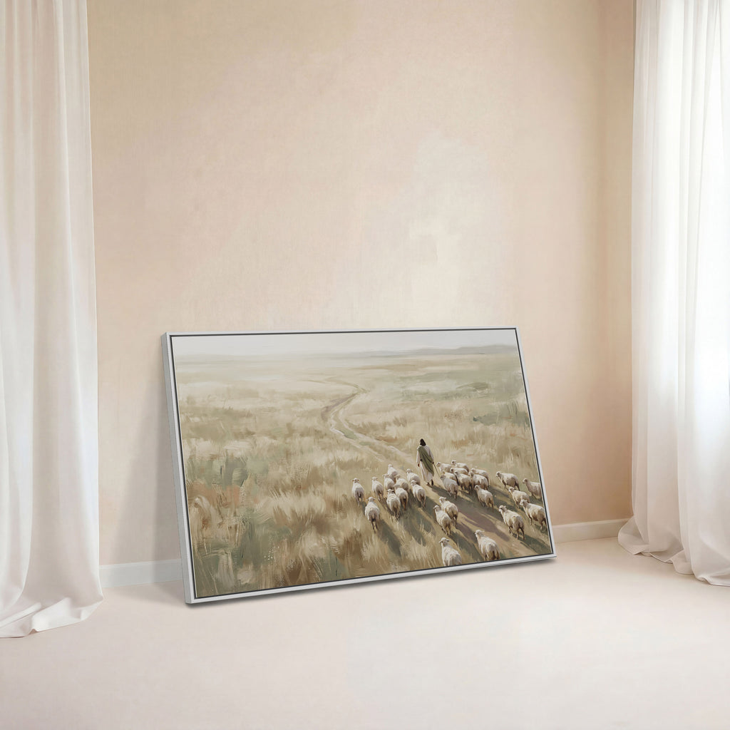 He Leads Them Home - Canvas