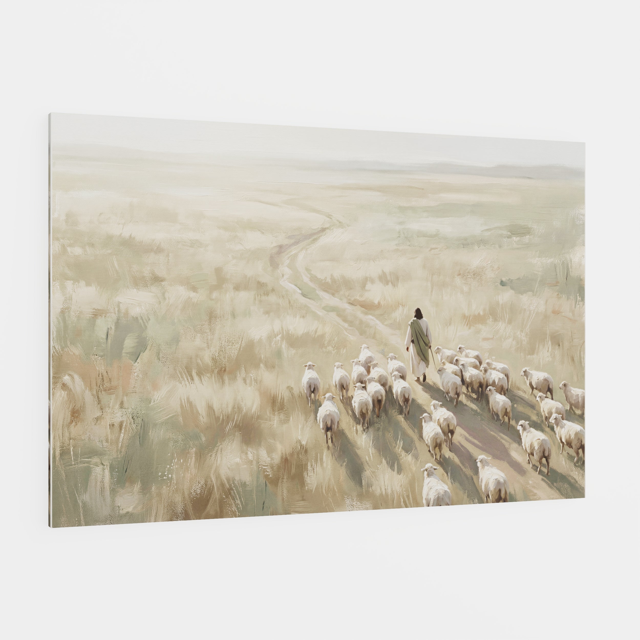 He Leads Them Home - Canvas