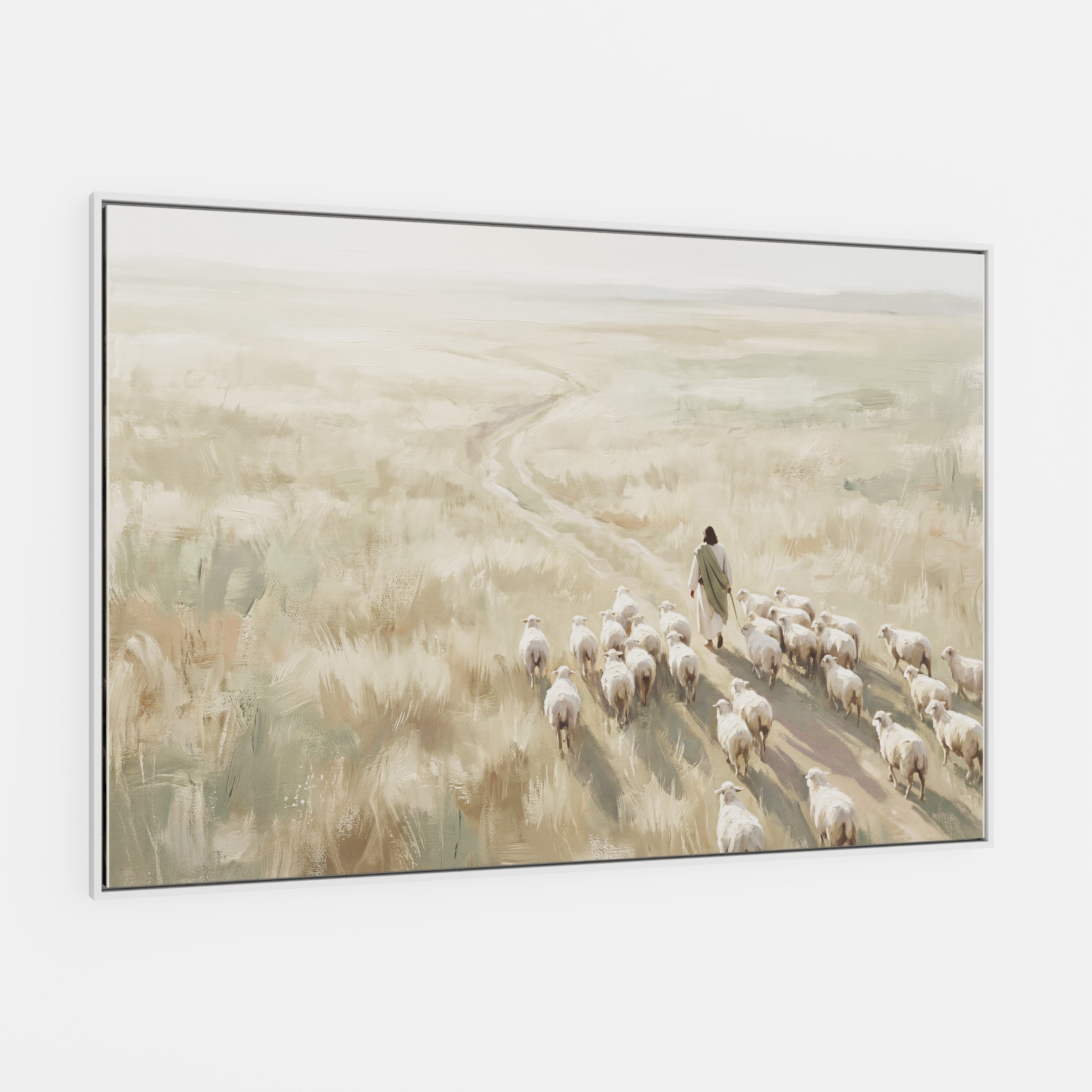 He Leads Them Home - Canvas