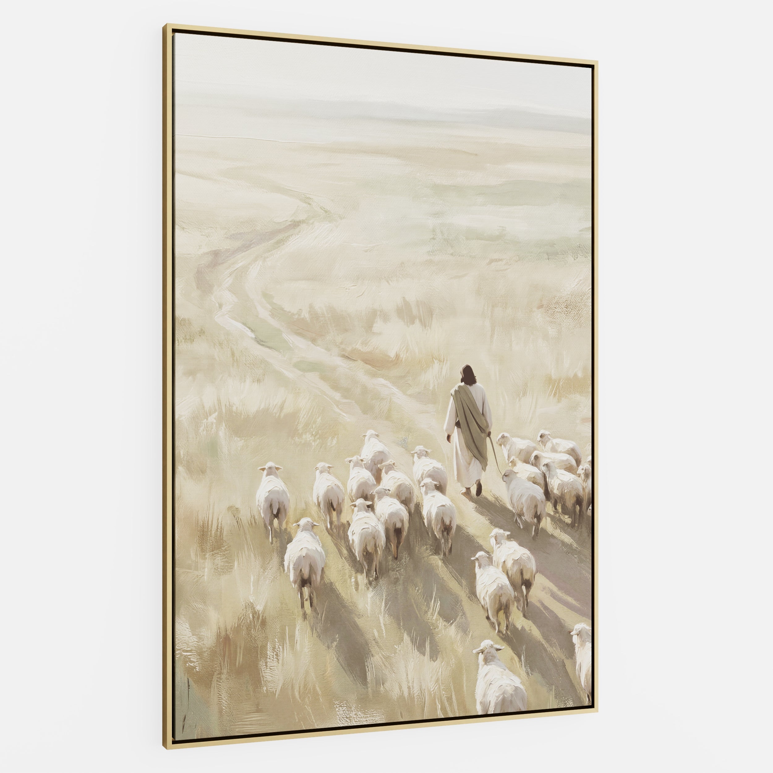 He Leads Them Home - Canvas