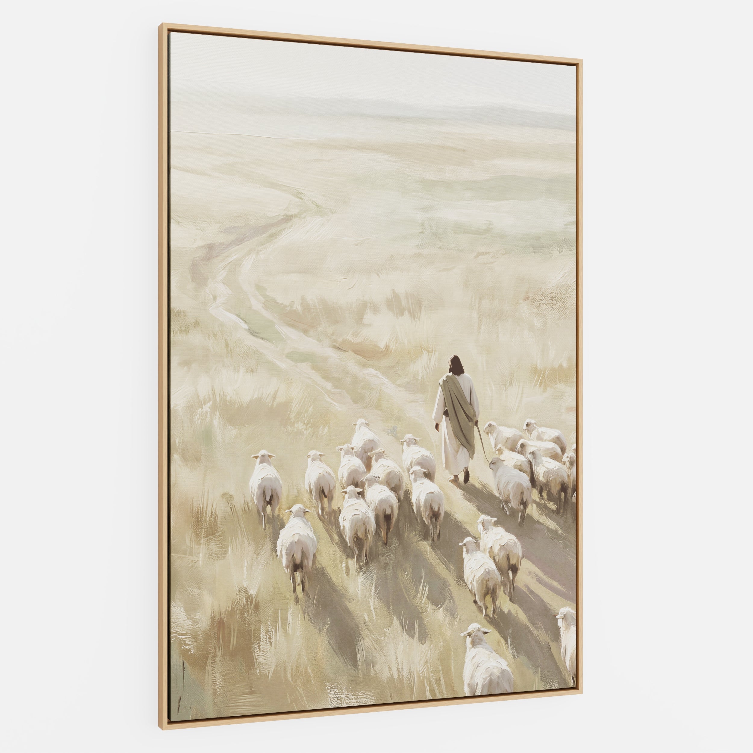 He Leads Them Home - Canvas