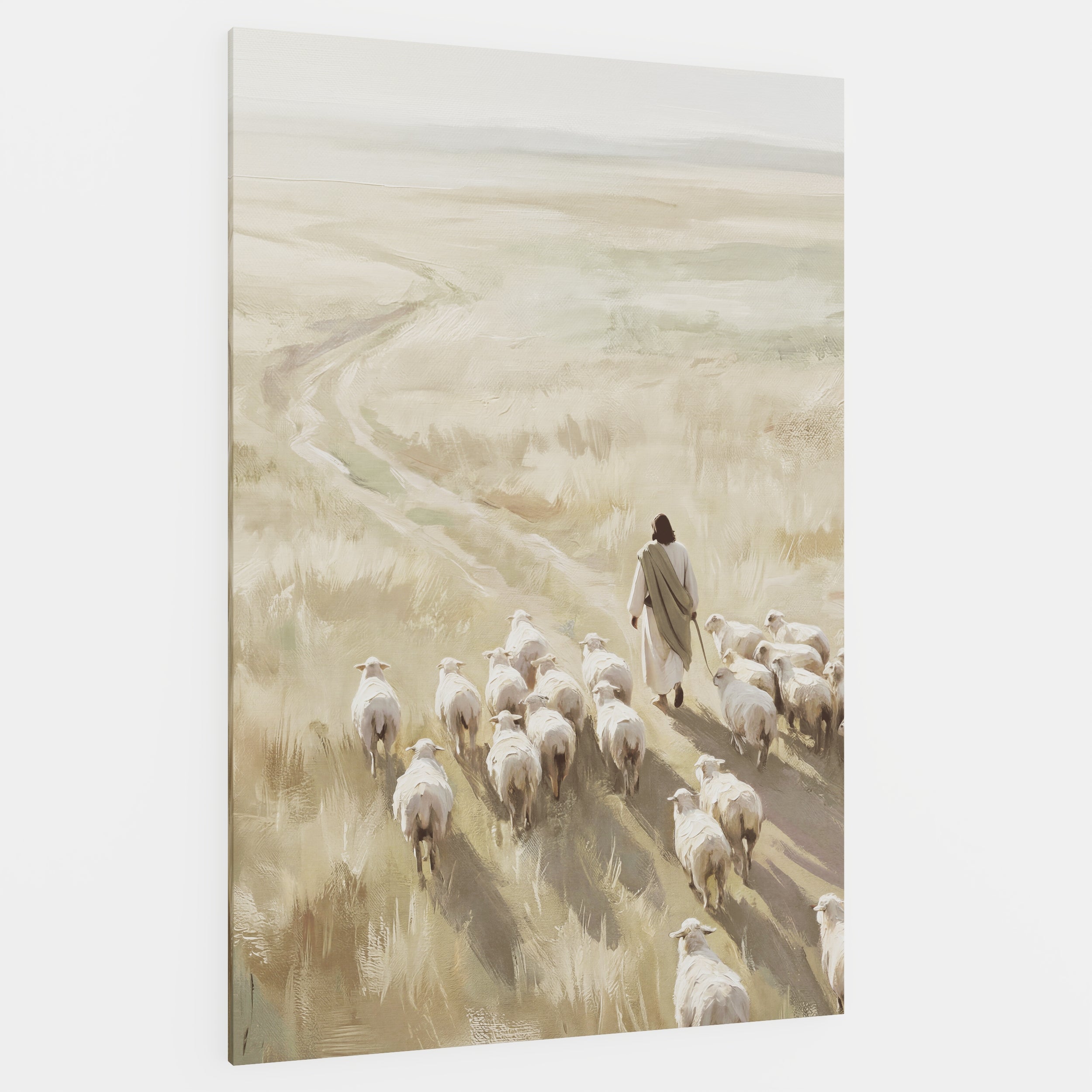 He Leads Them Home - Canvas