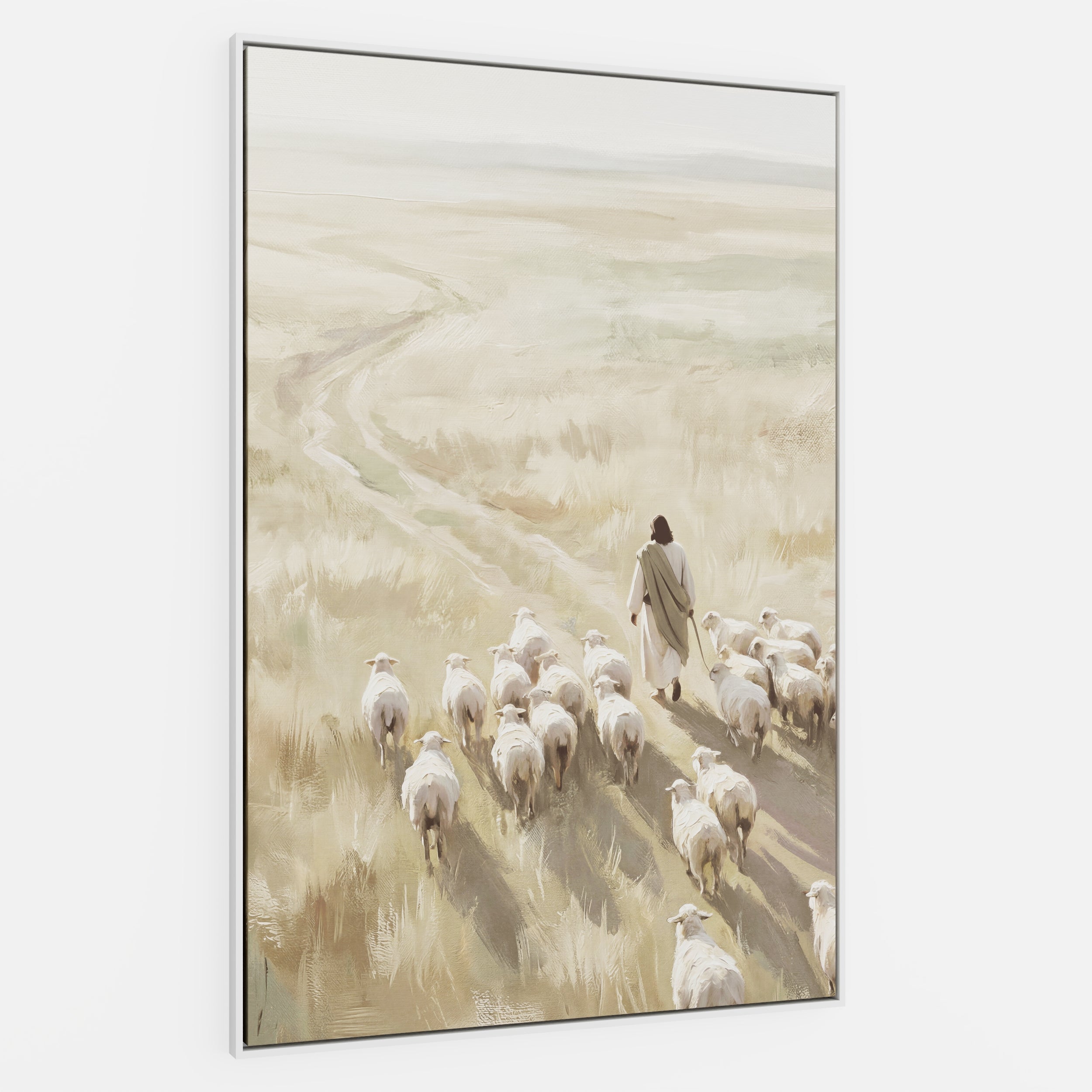 He Leads Them Home - Canvas