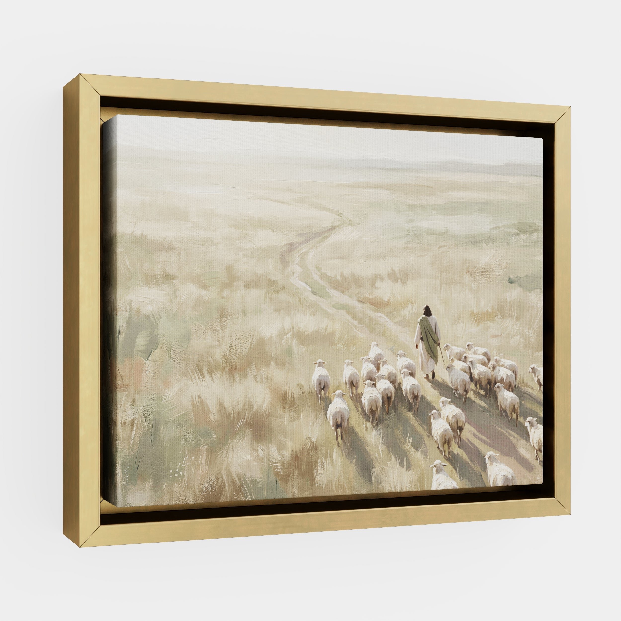 He Leads Them Home - Canvas