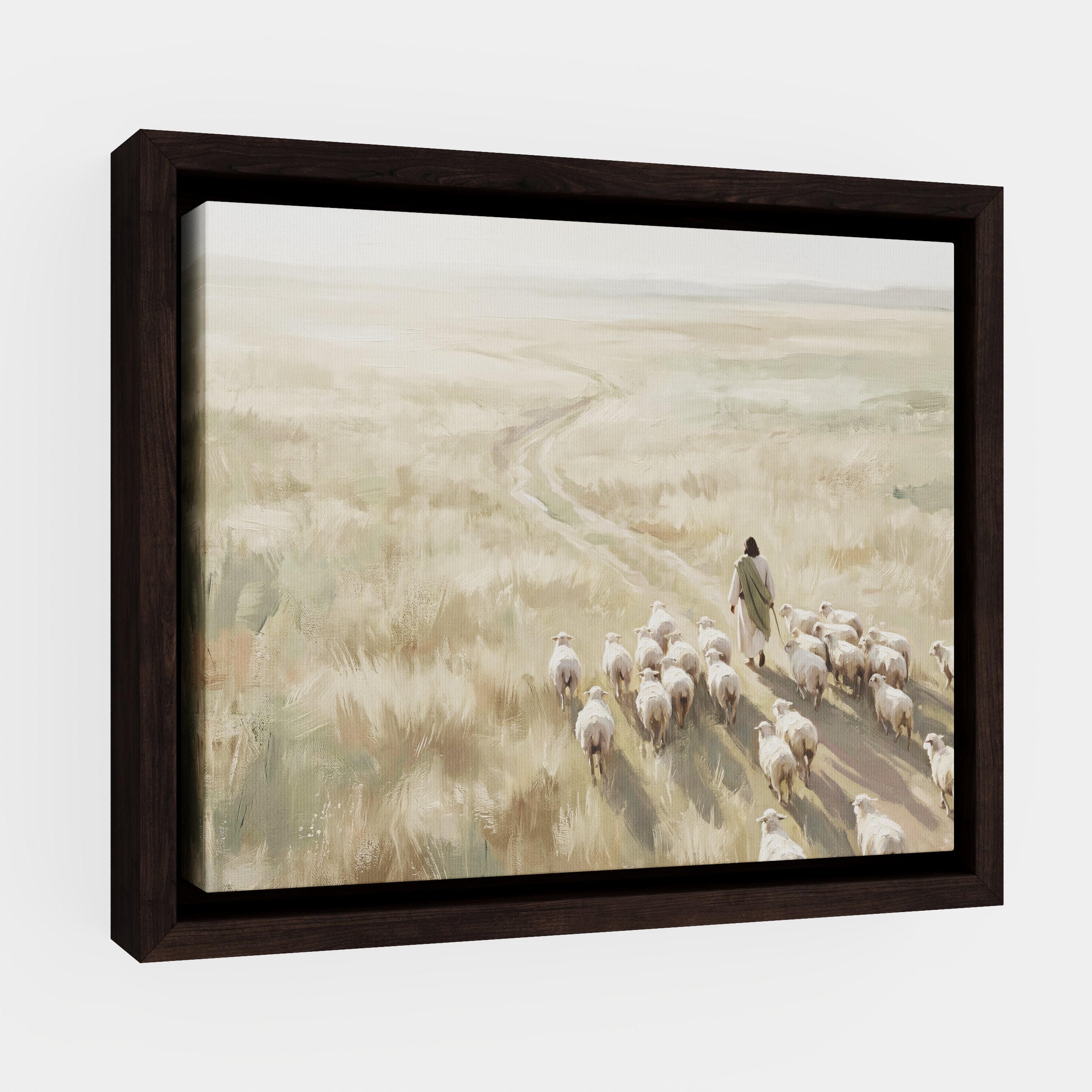 He Leads Them Home - Canvas