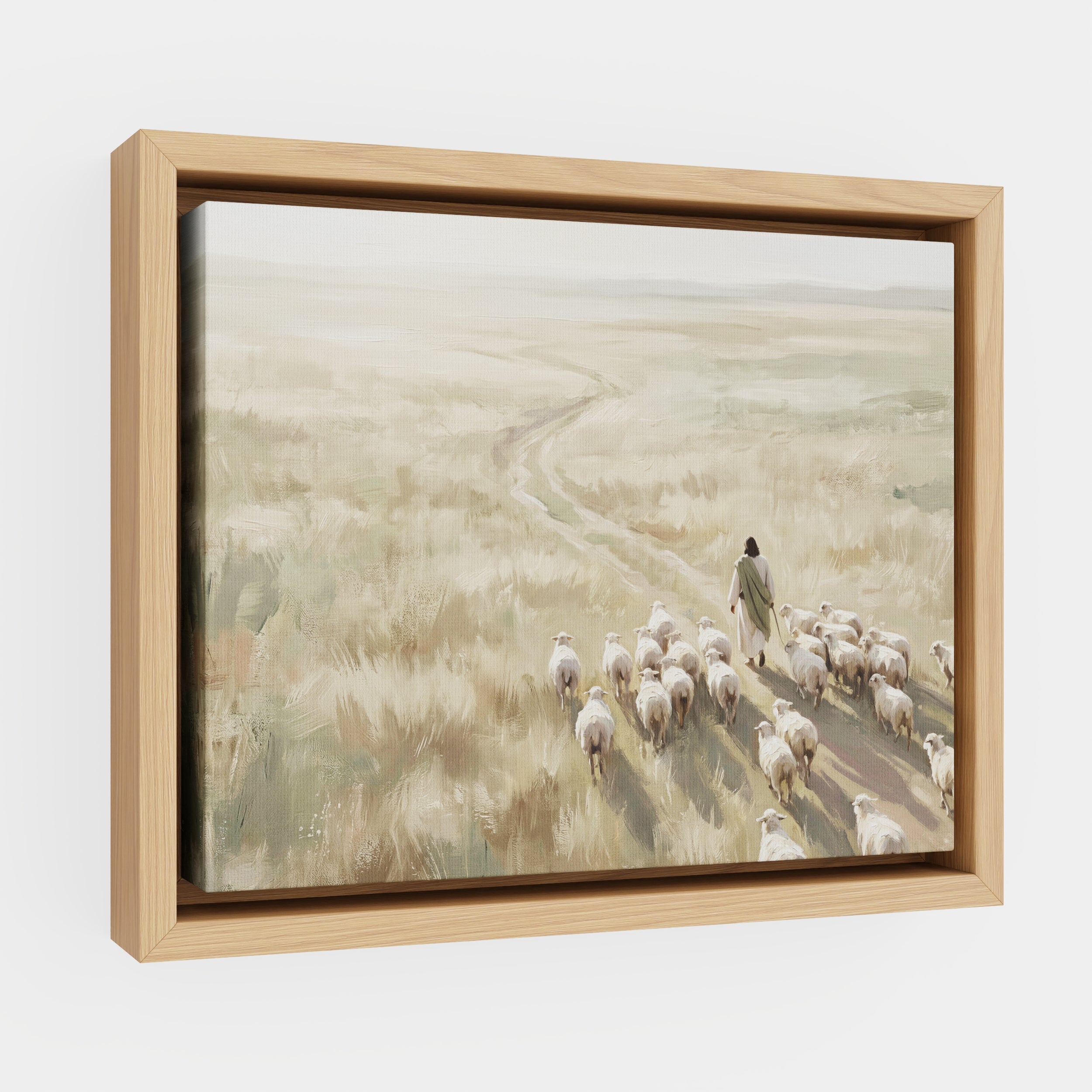 He Leads Them Home - Canvas