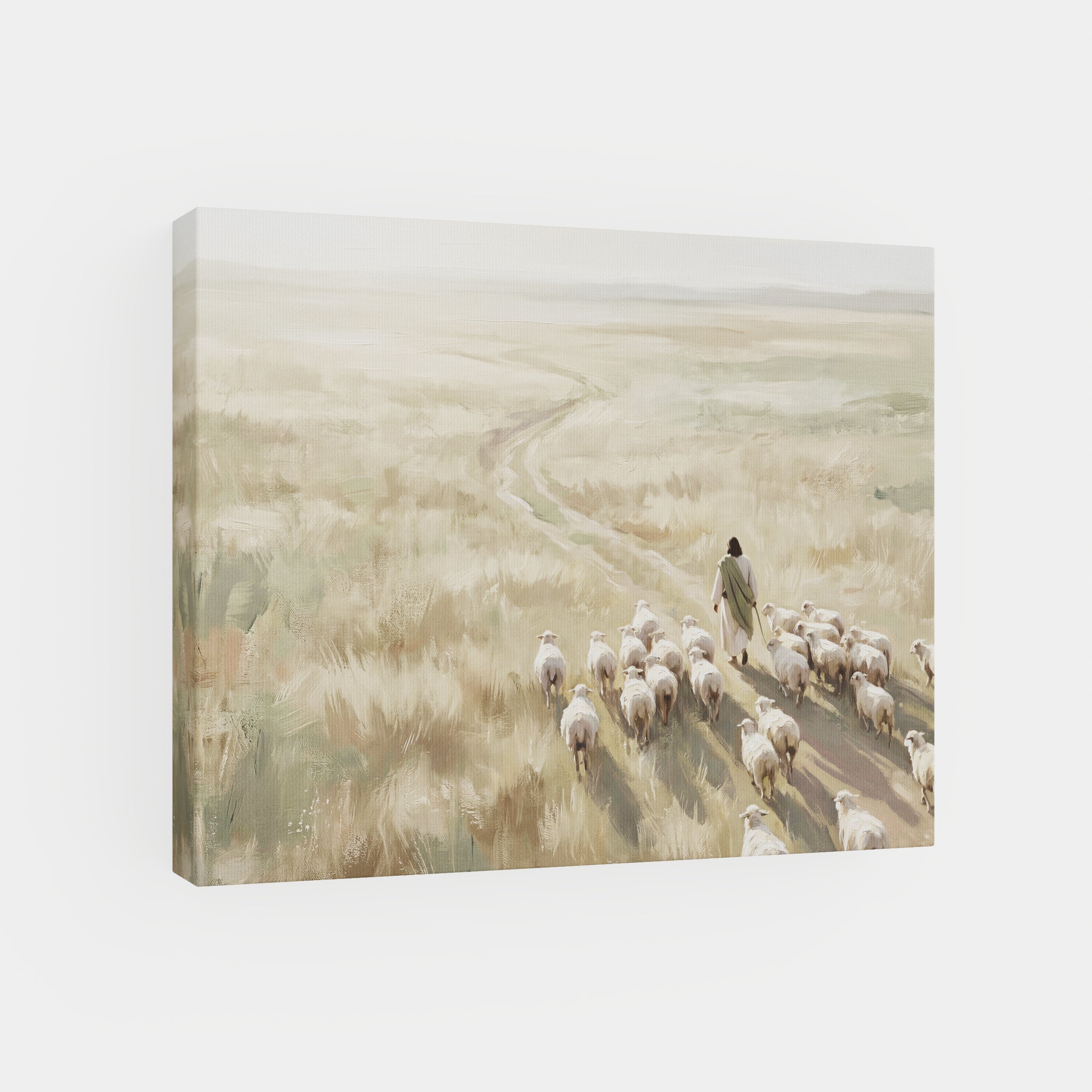 He Leads Them Home - Canvas