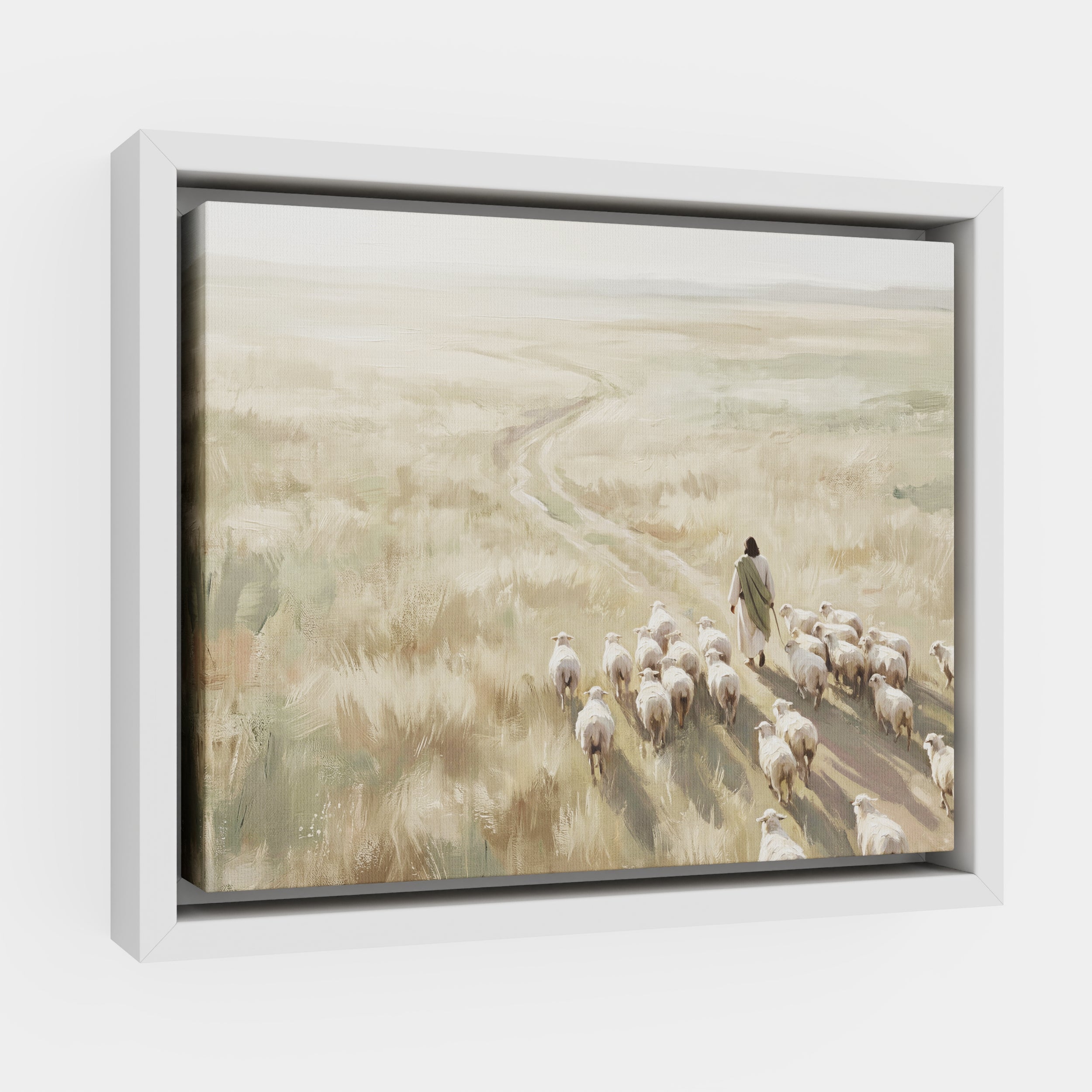 He Leads Them Home - Canvas
