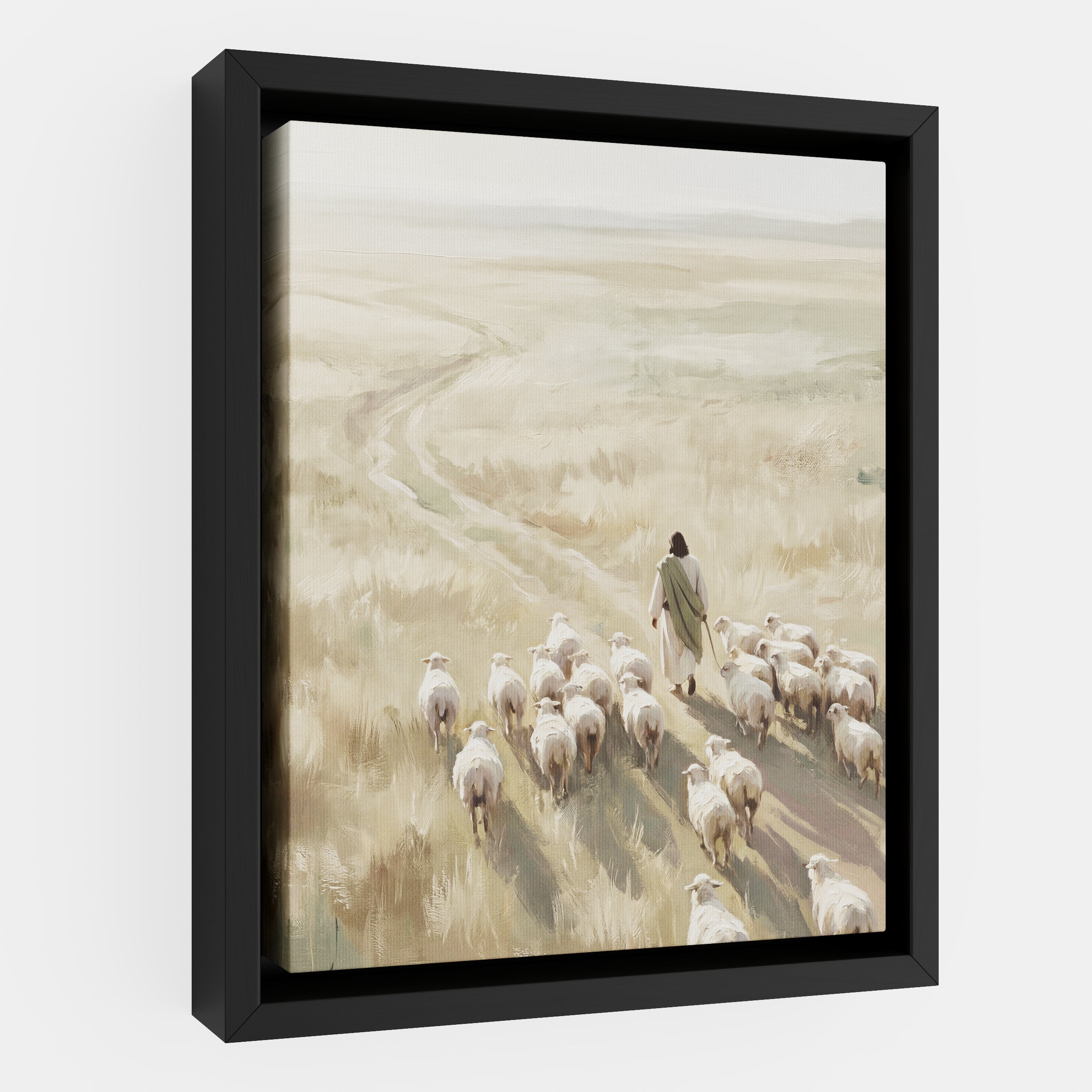 He Leads Them Home - Canvas