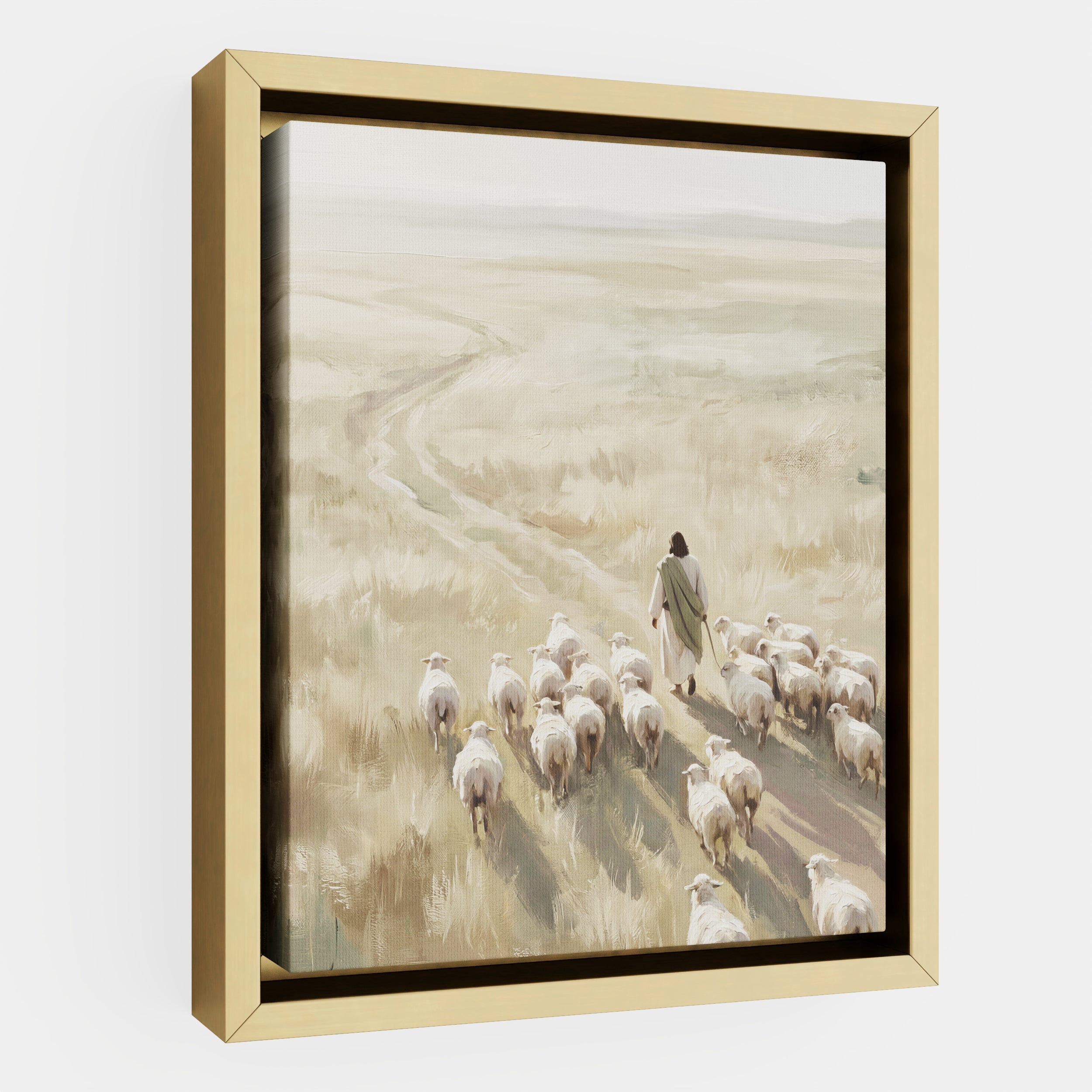 He Leads Them Home - Canvas
