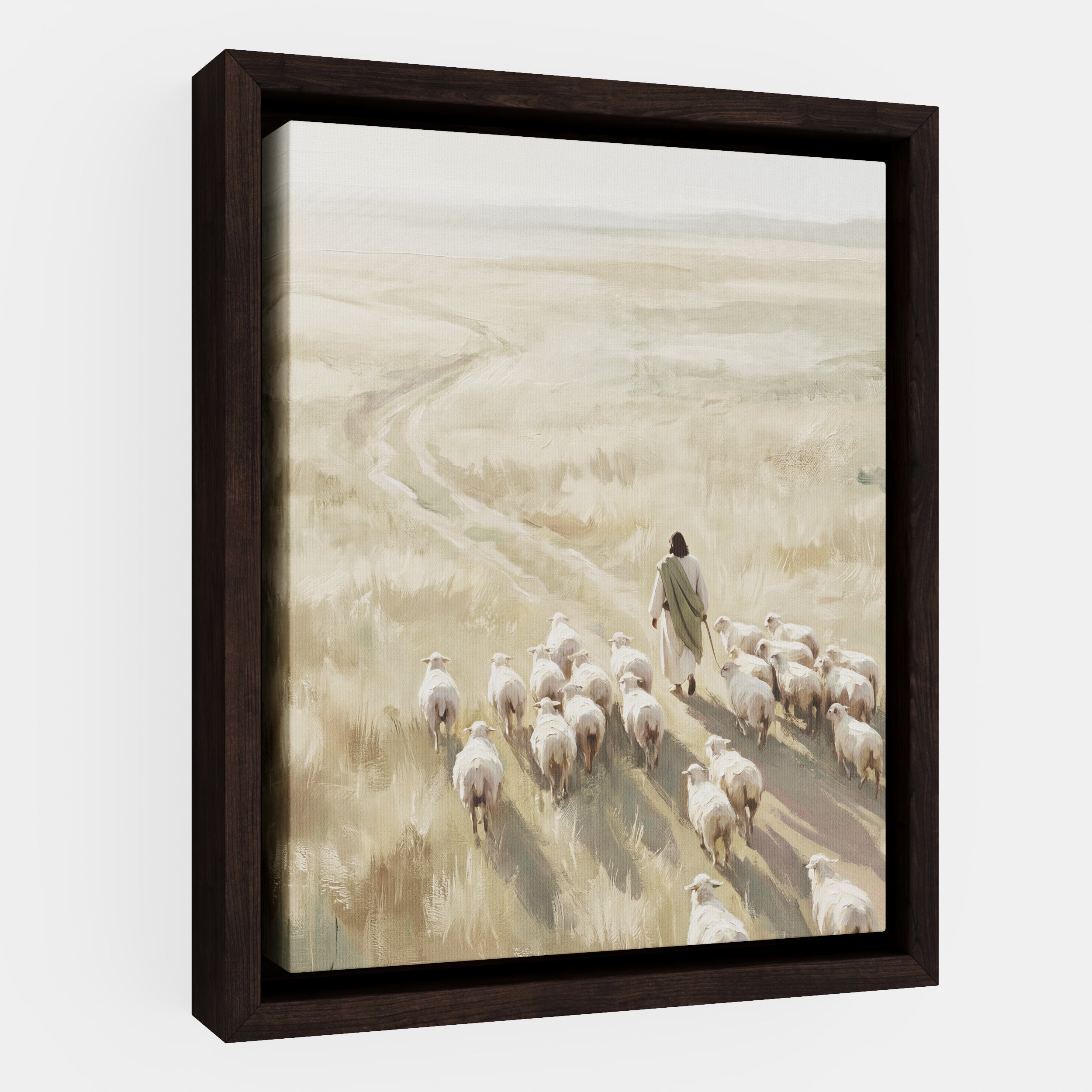 He Leads Them Home - Canvas
