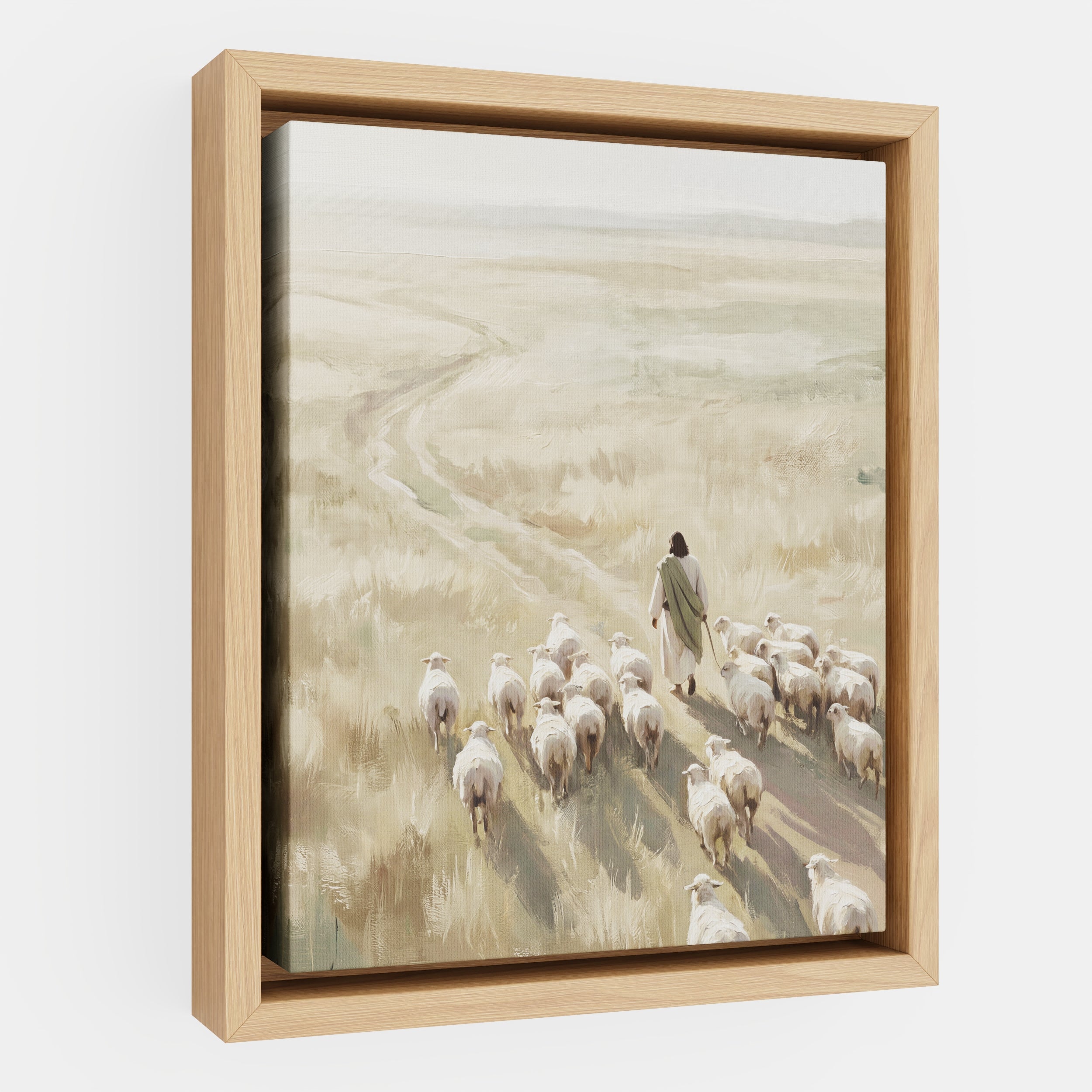He Leads Them Home - Canvas