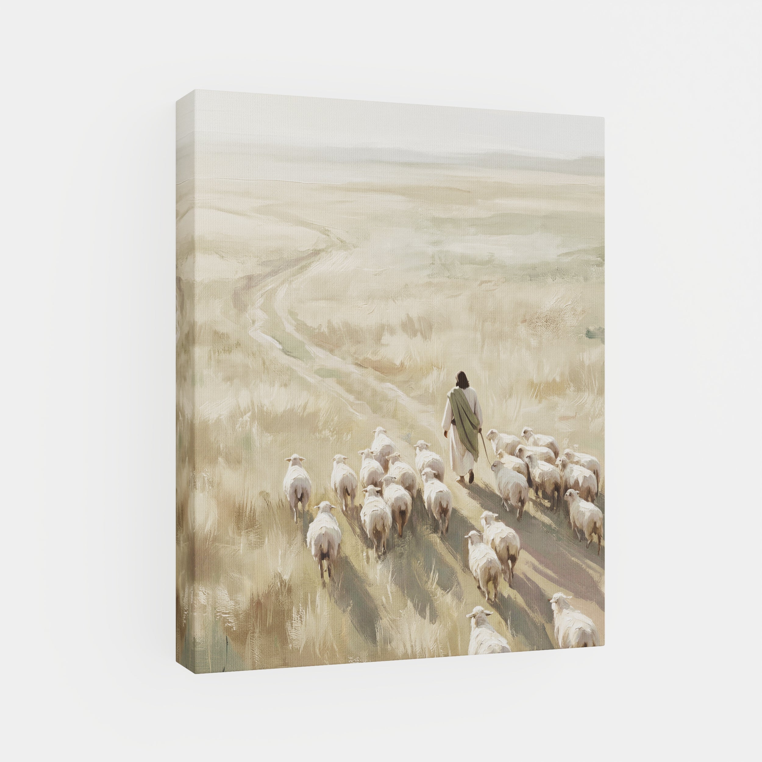 He Leads Them Home - Canvas