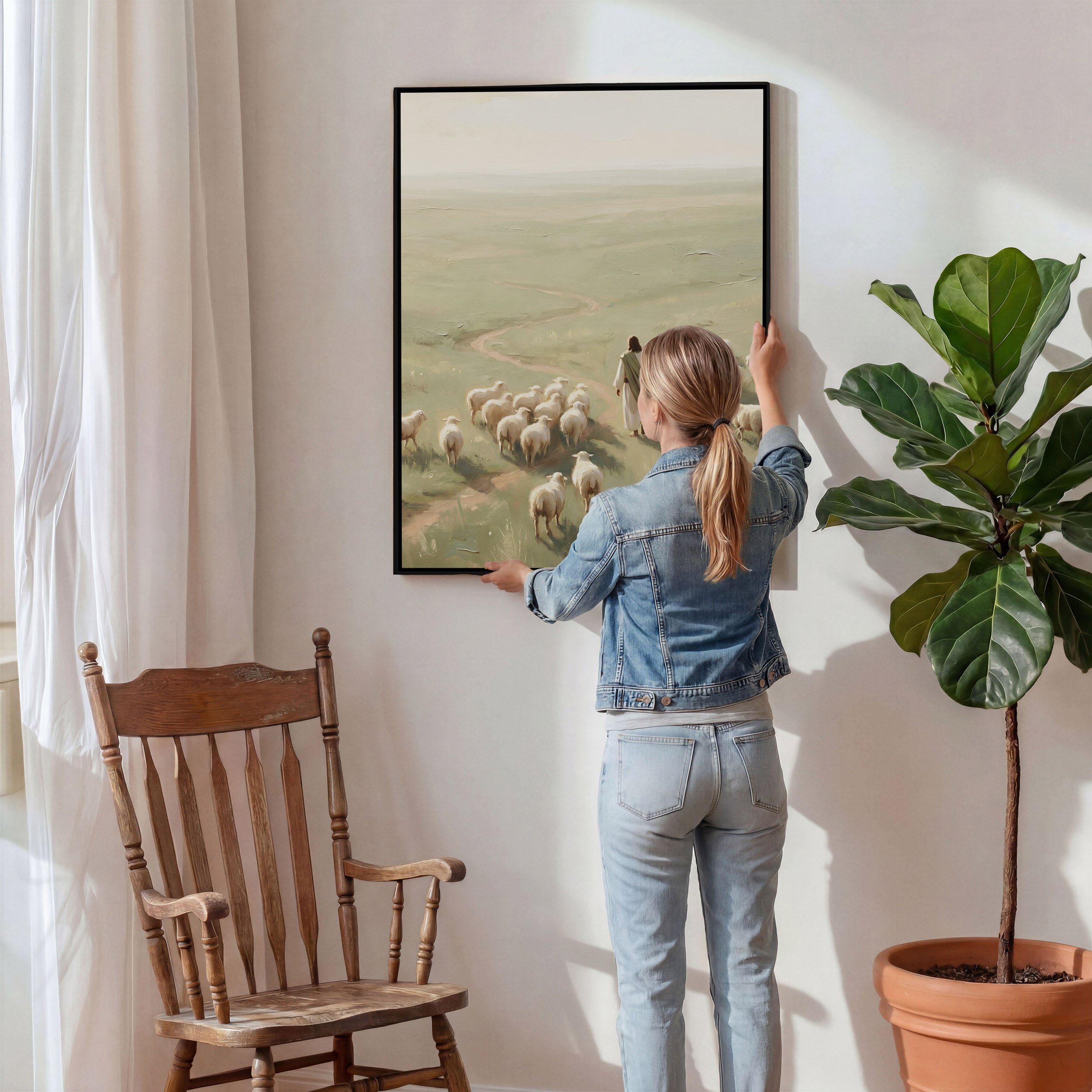 Green Pastures - Canvas