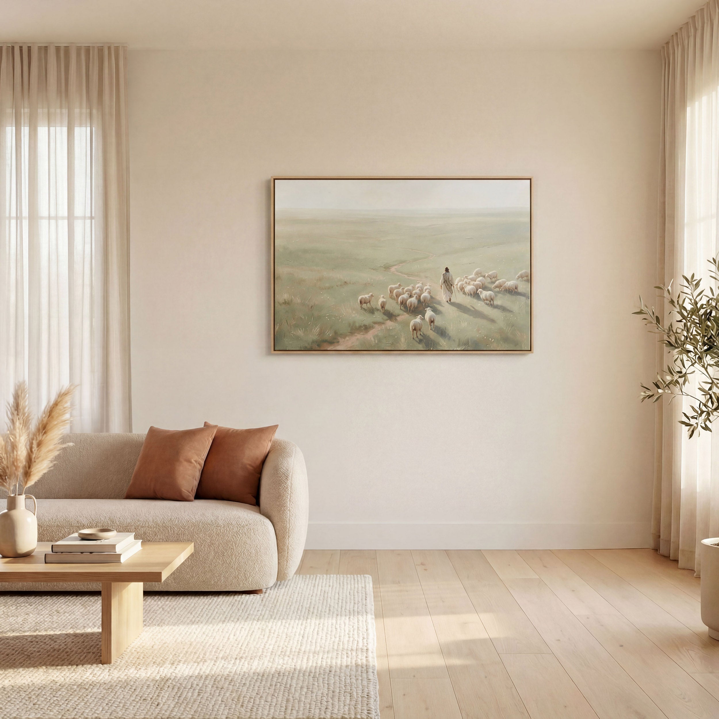 Green Pastures - Canvas
