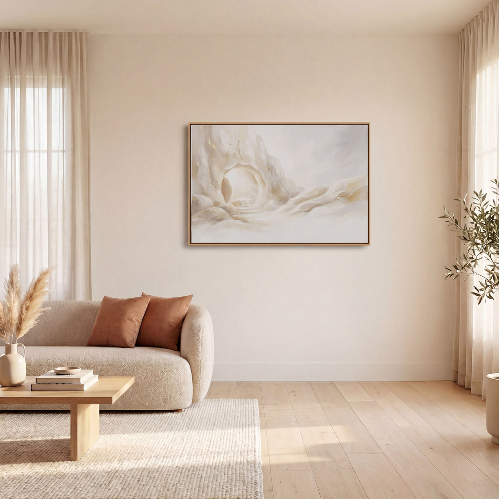 He Is Not Here - Canvas