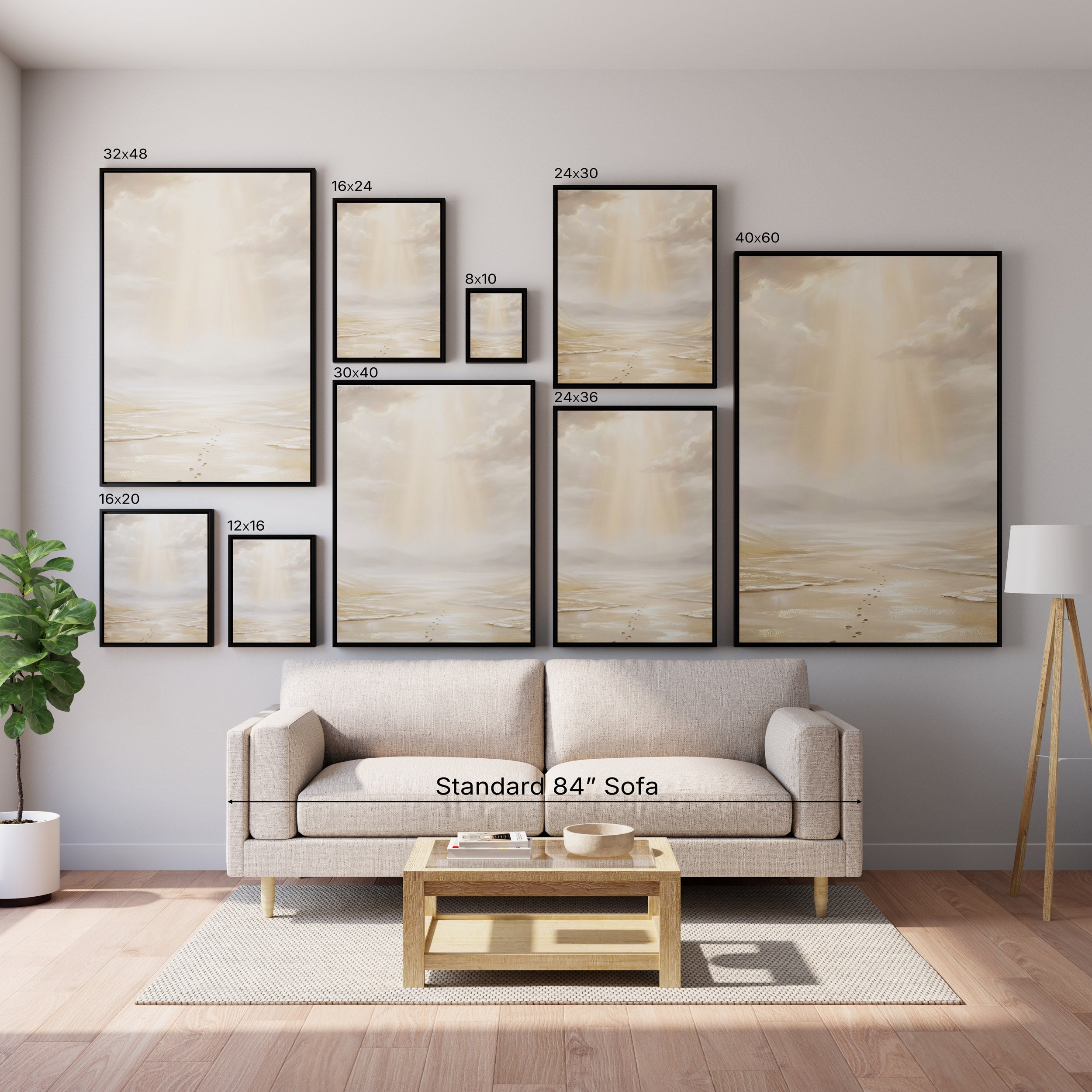 He Parts the Waters - Canvas