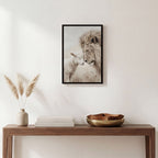 The Lion and the Lamb - Canvas