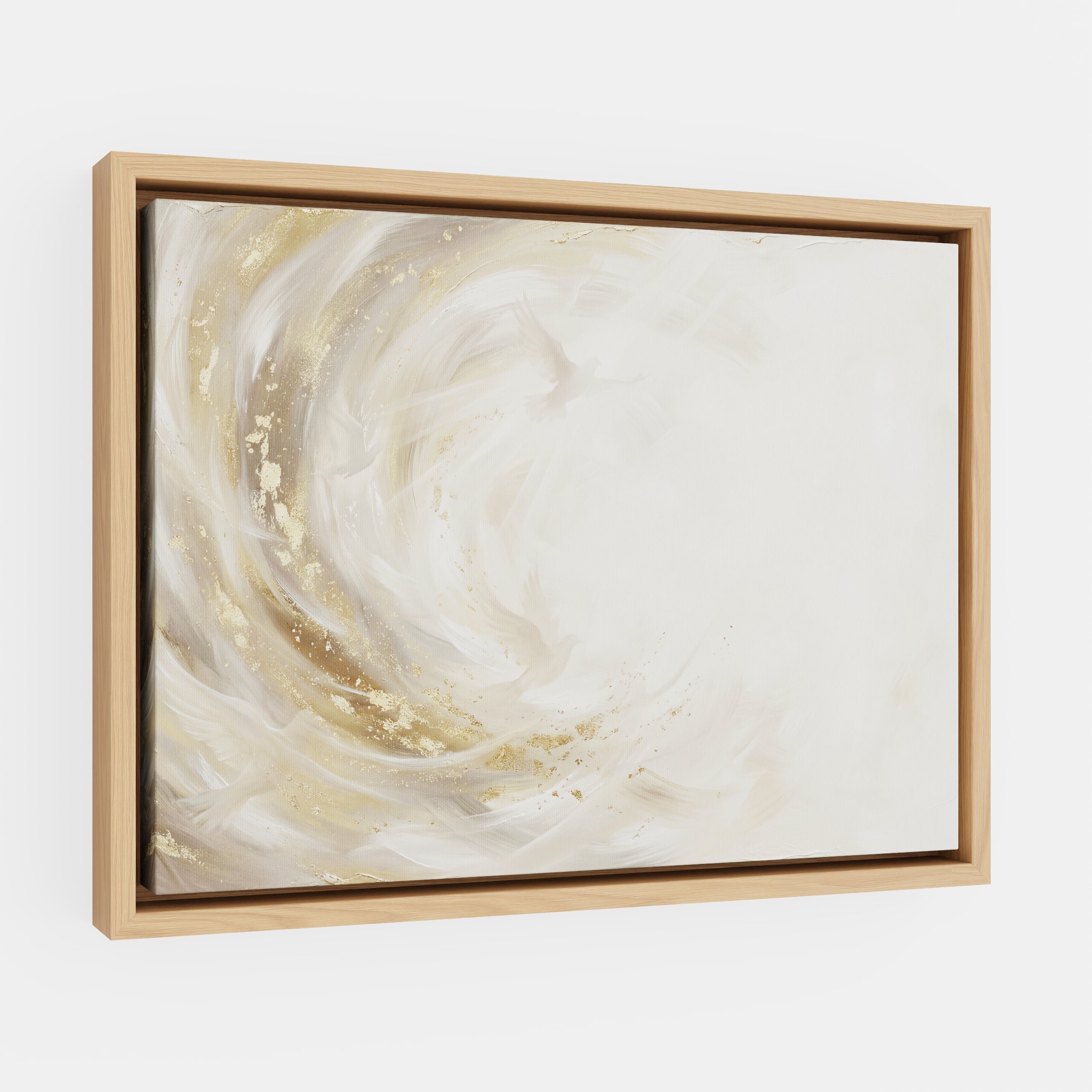 He Moved Across the Waters - Canvas