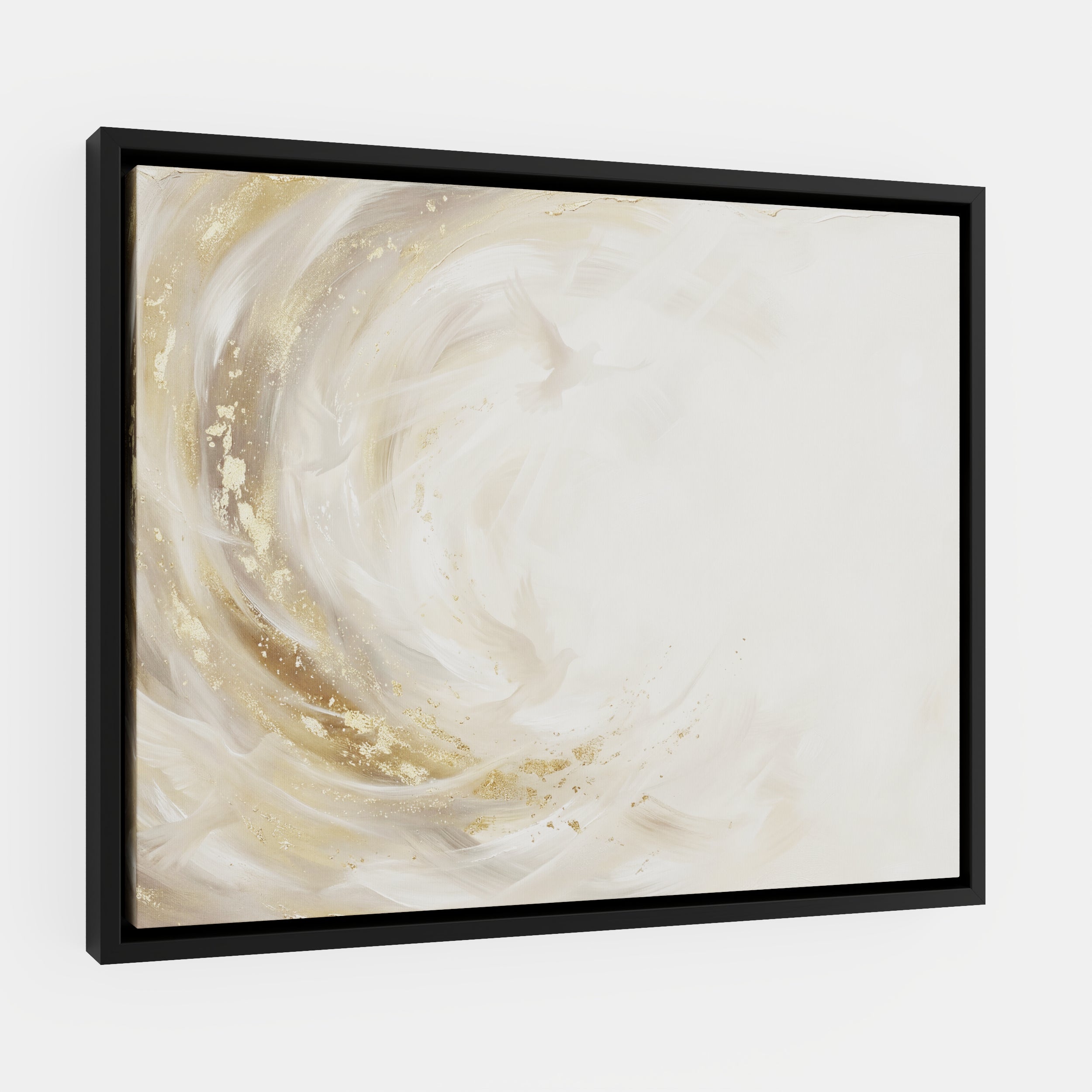 He Moved Across the Waters - Canvas