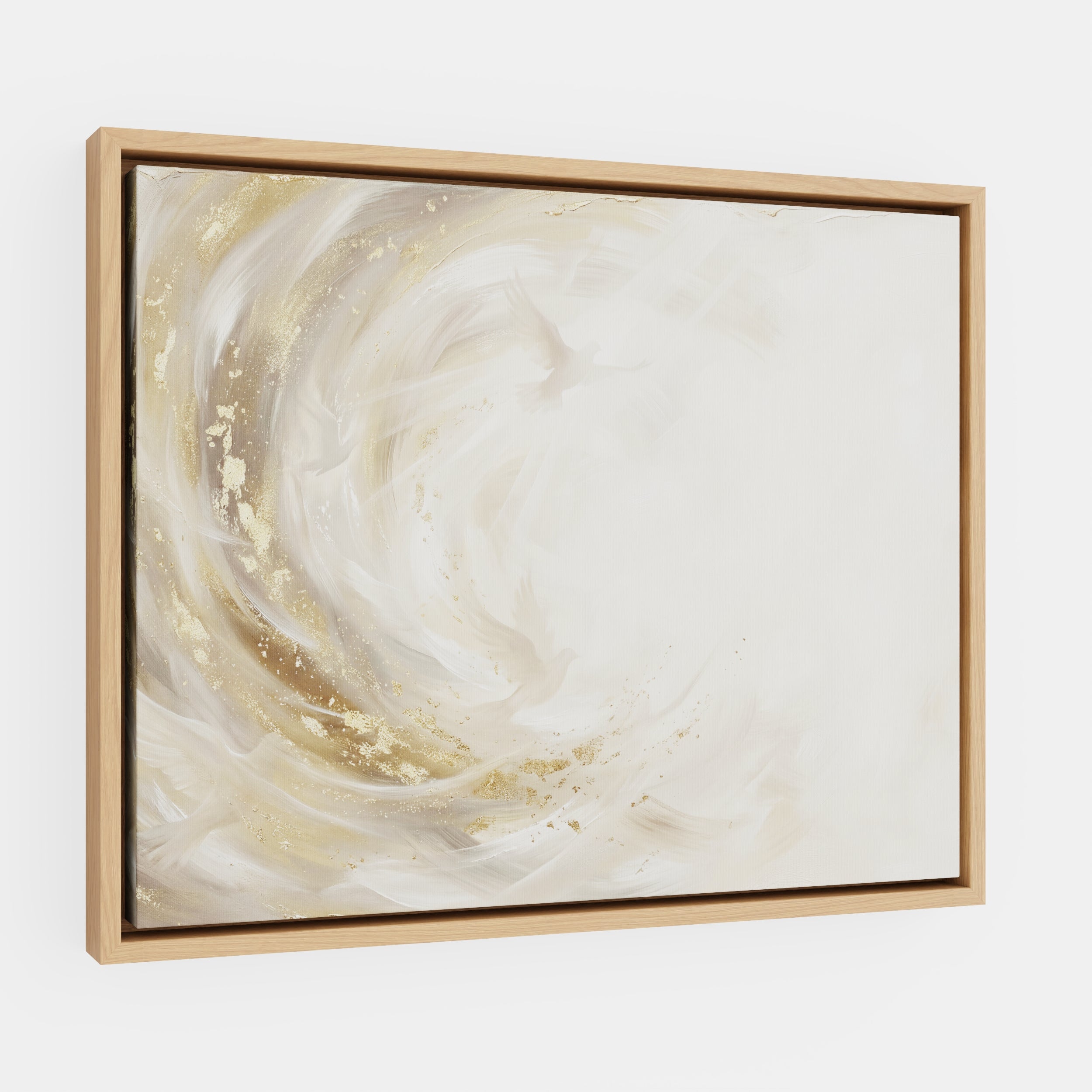 He Moved Across the Waters - Canvas