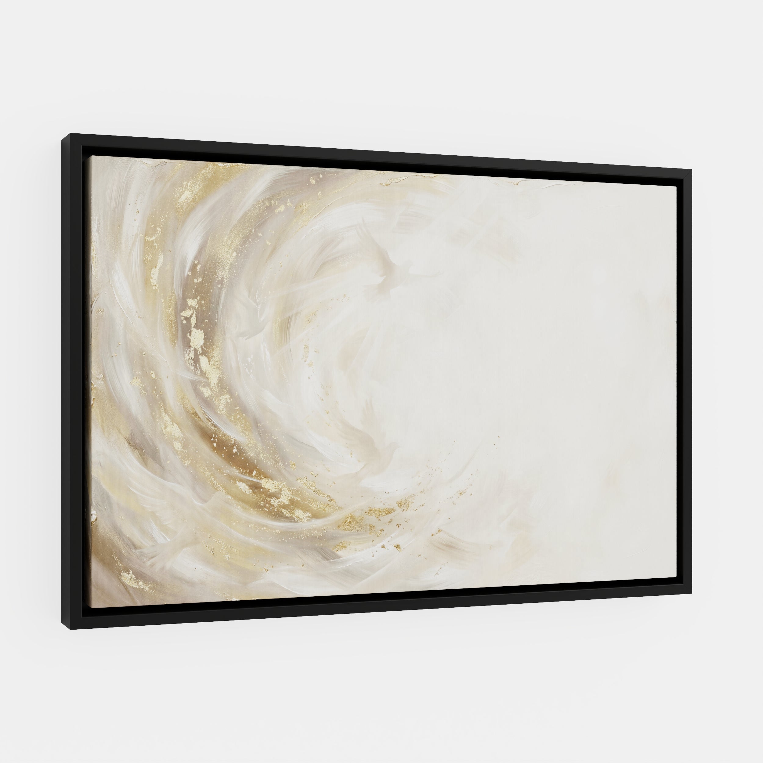 He Moved Across the Waters - Canvas