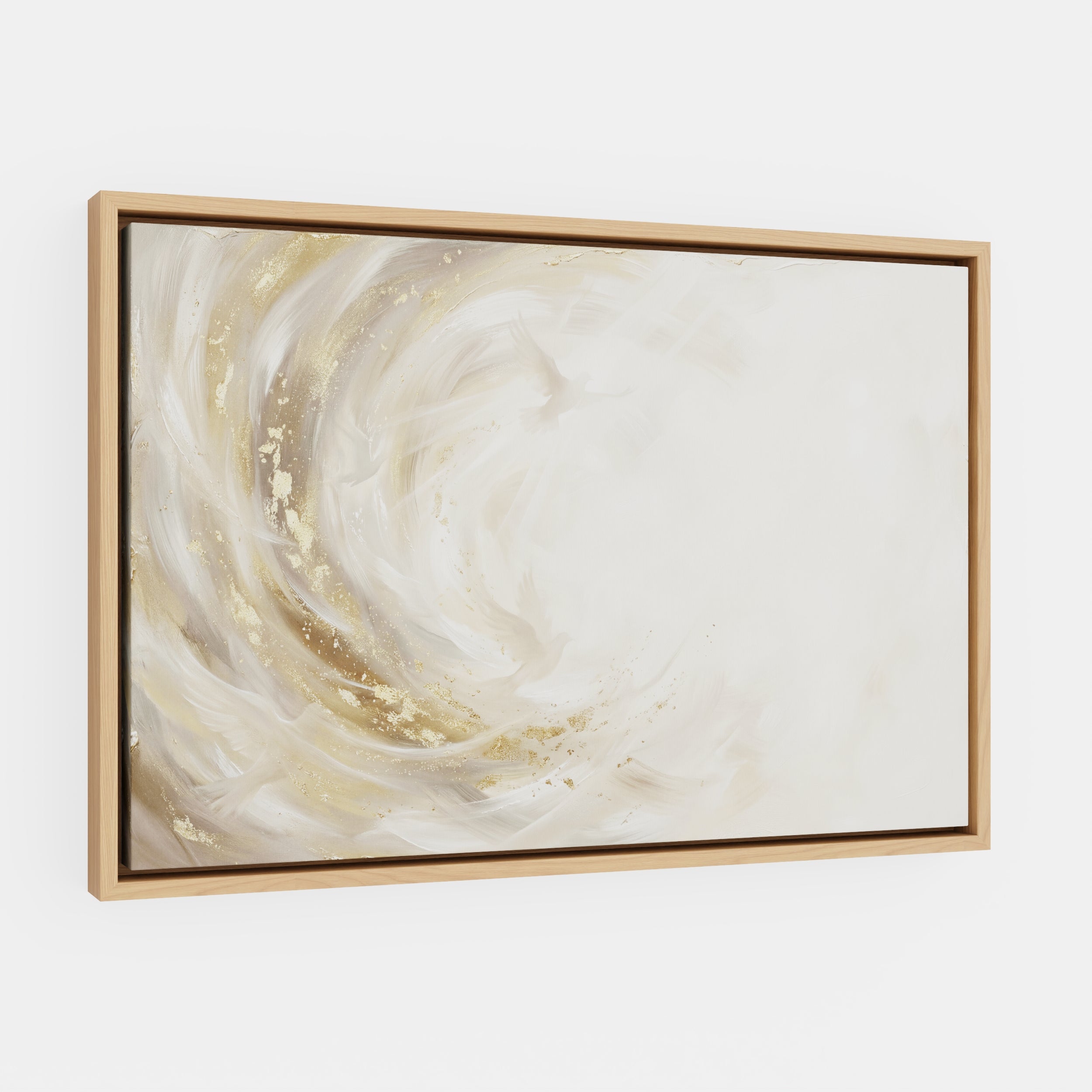 He Moved Across the Waters - Canvas