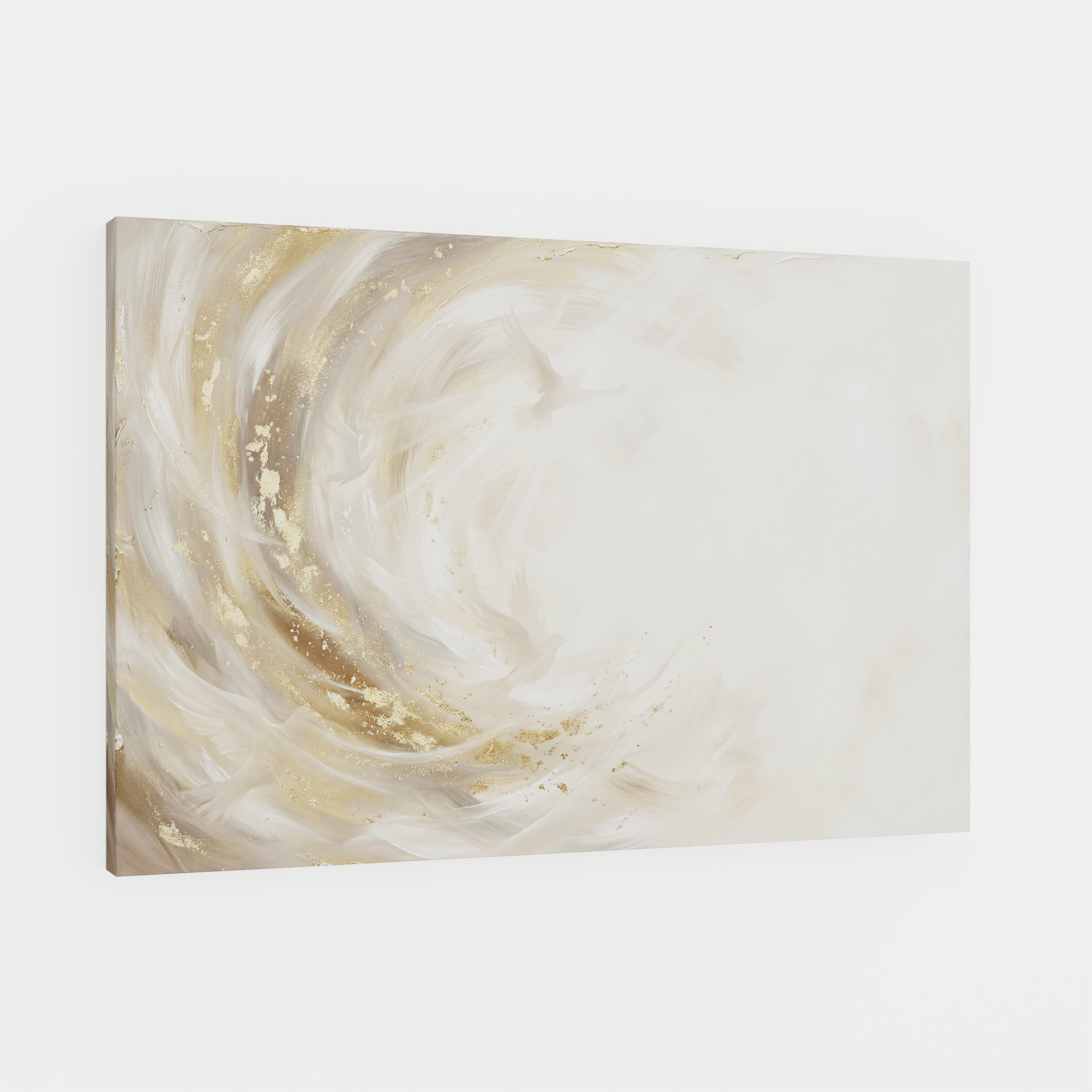 He Moved Across the Waters - Canvas