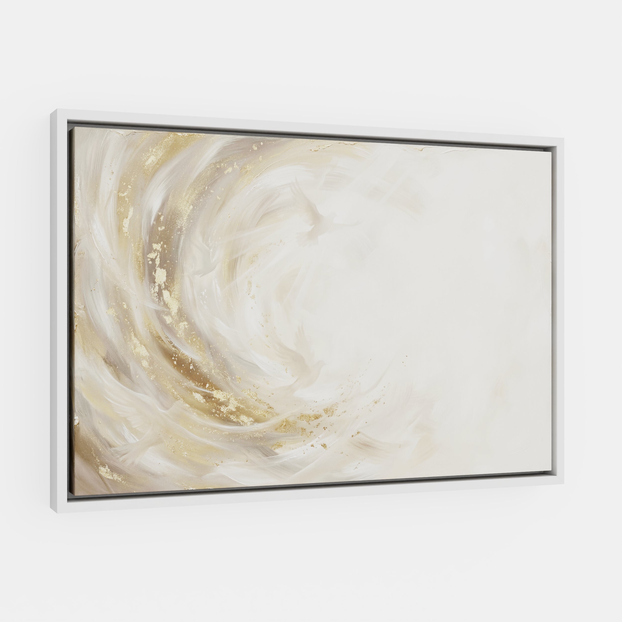 He Moved Across the Waters - Canvas