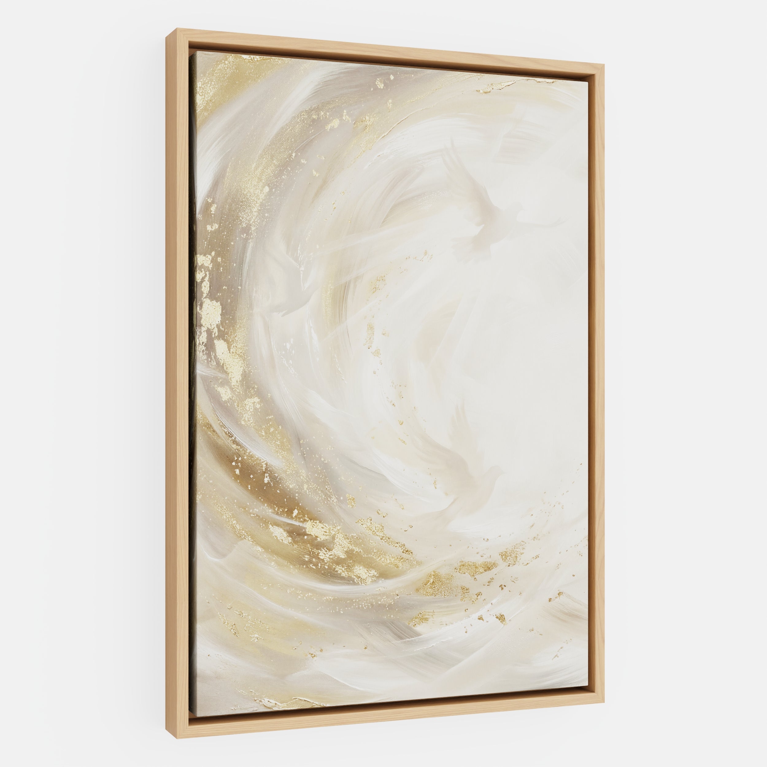 He Moved Across the Waters - Canvas