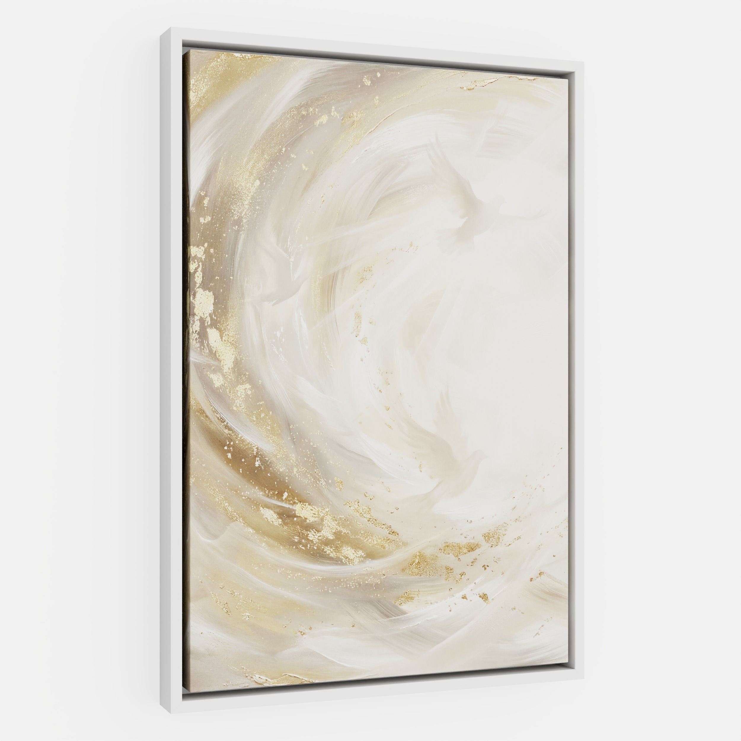 He Moved Across the Waters - Canvas