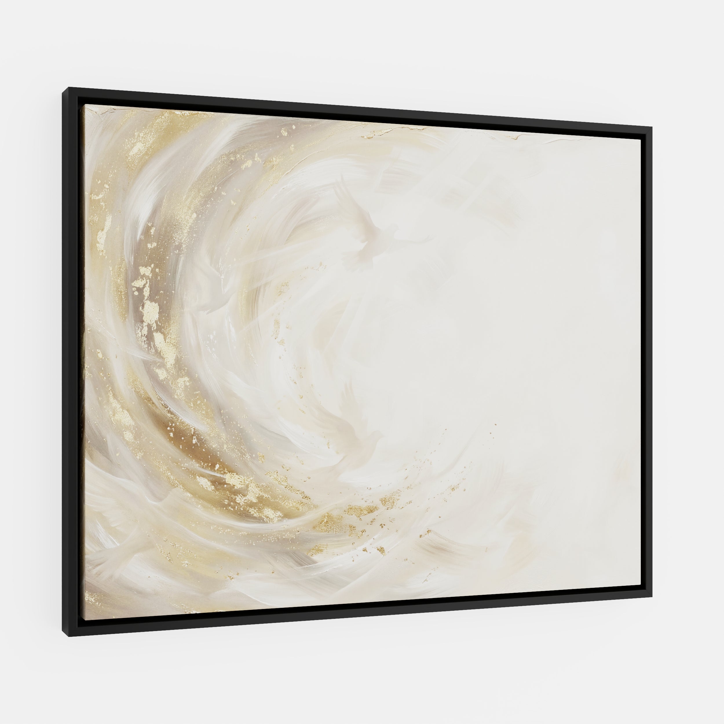 He Moved Across the Waters - Canvas