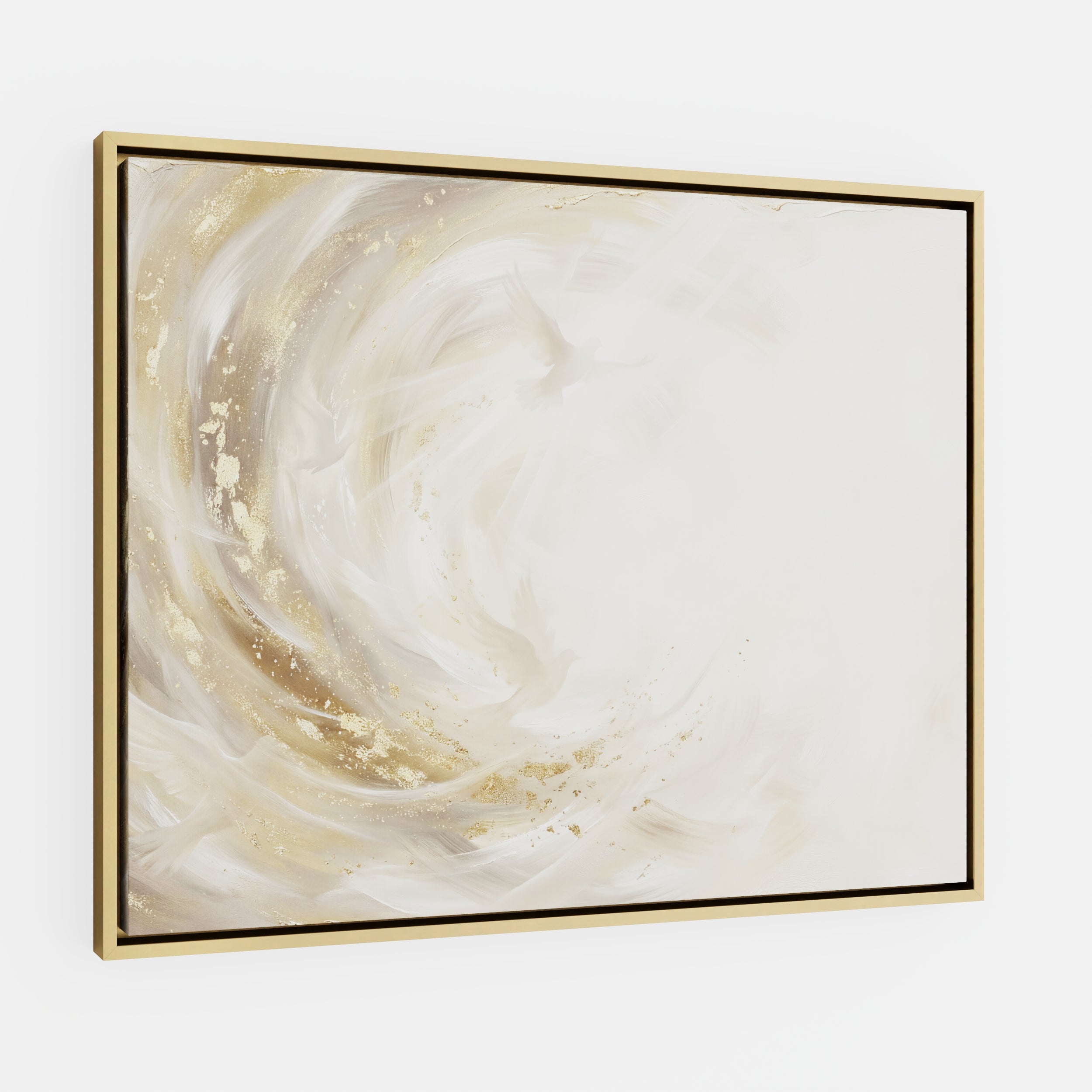He Moved Across the Waters - Canvas