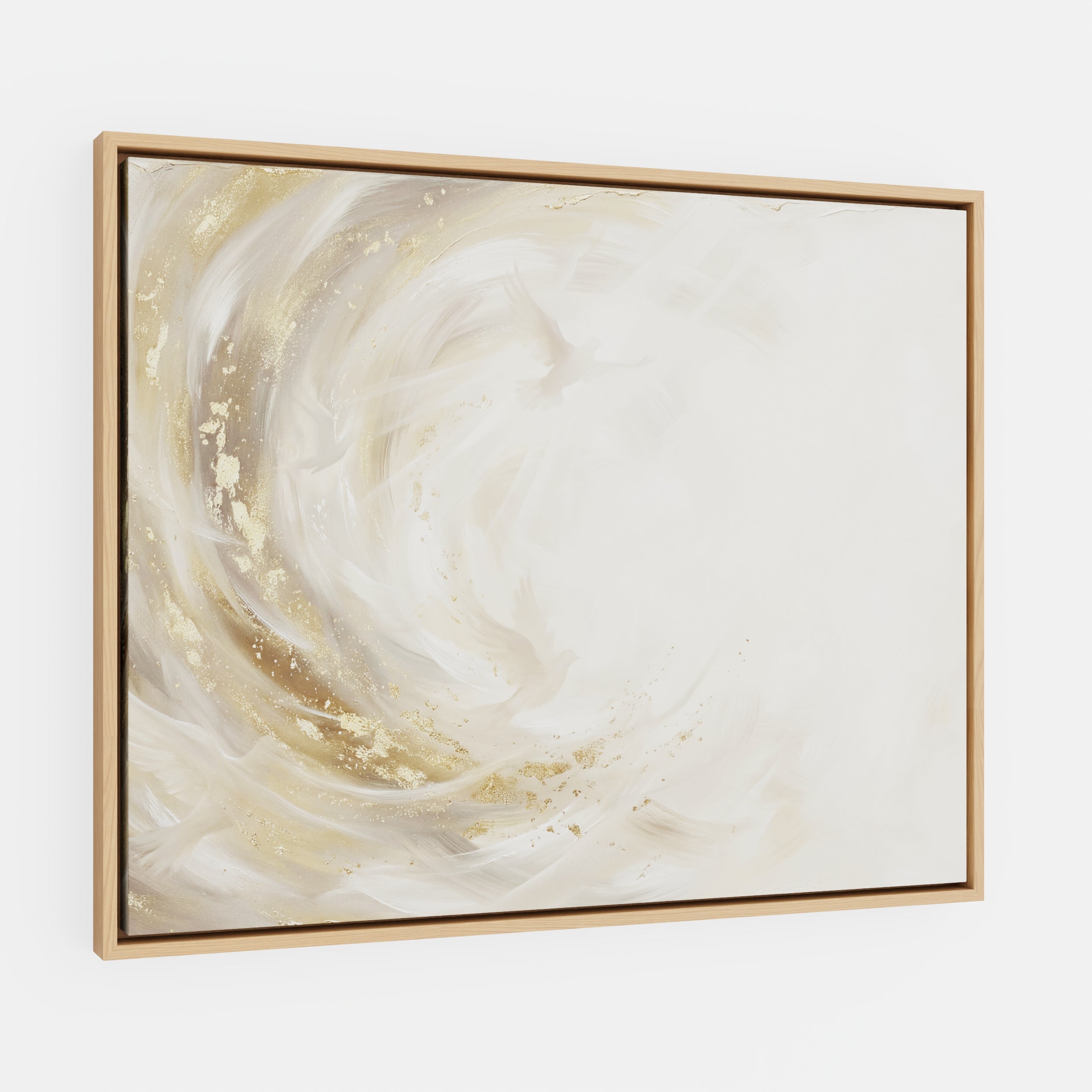 He Moved Across the Waters - Canvas