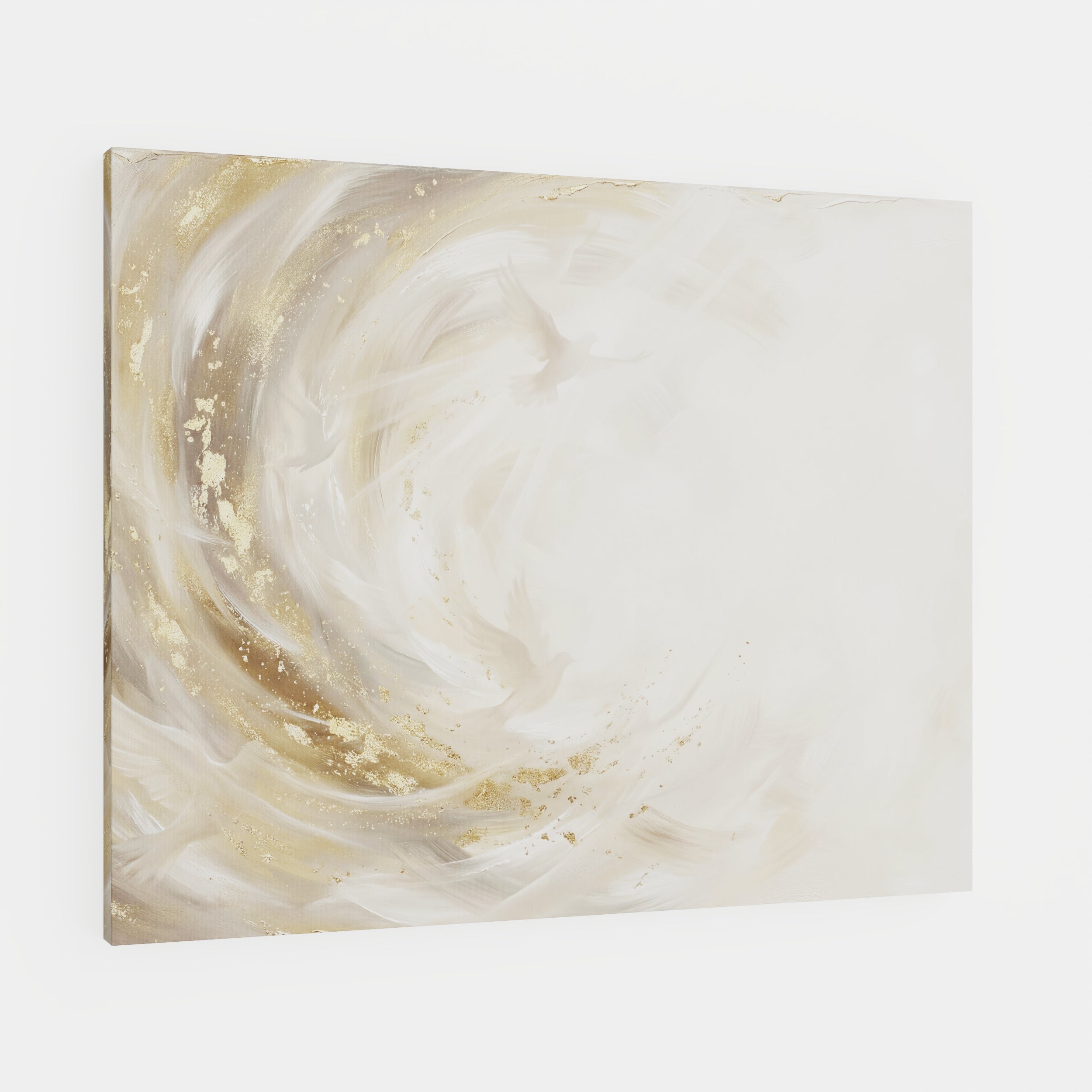 He Moved Across the Waters - Canvas