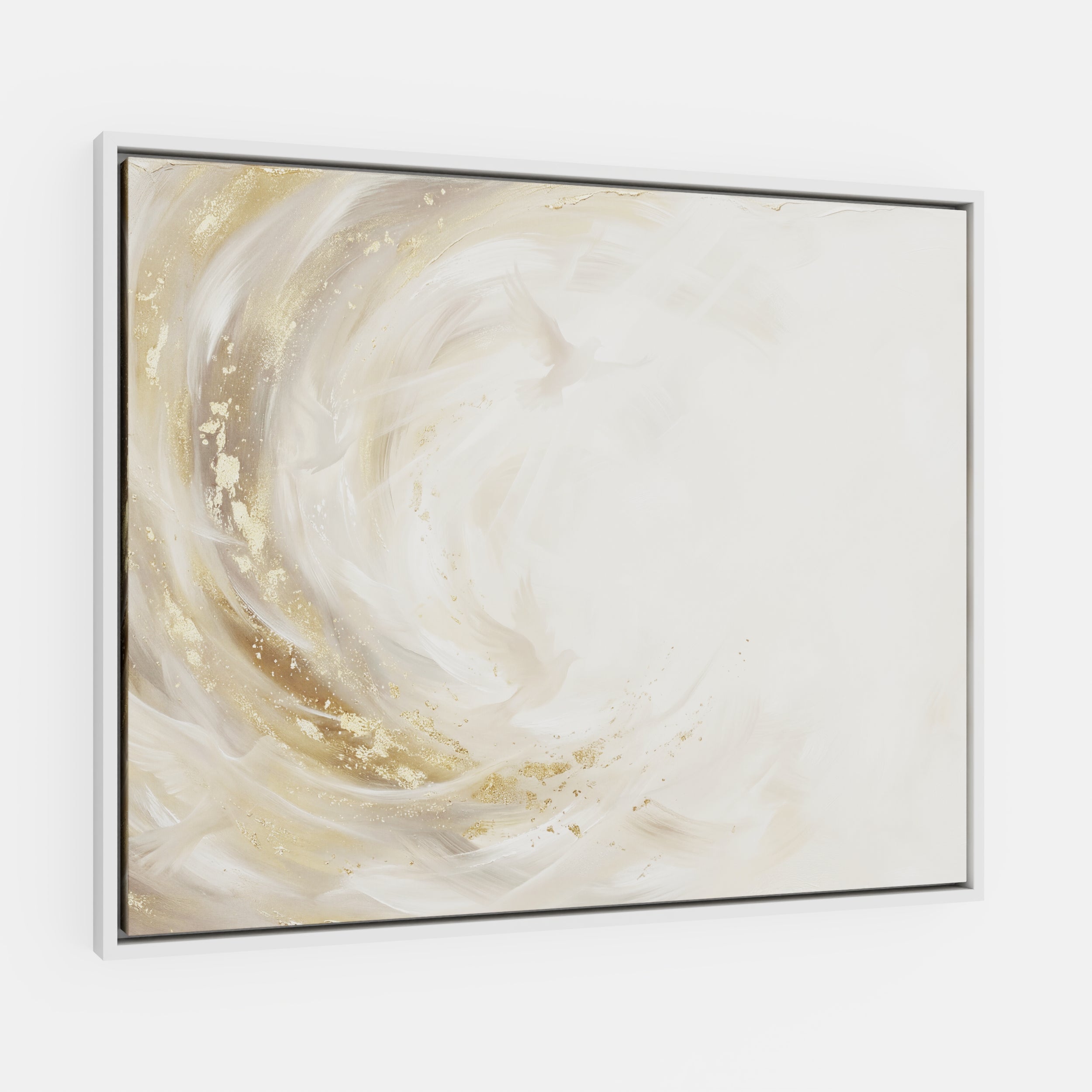 He Moved Across the Waters - Canvas