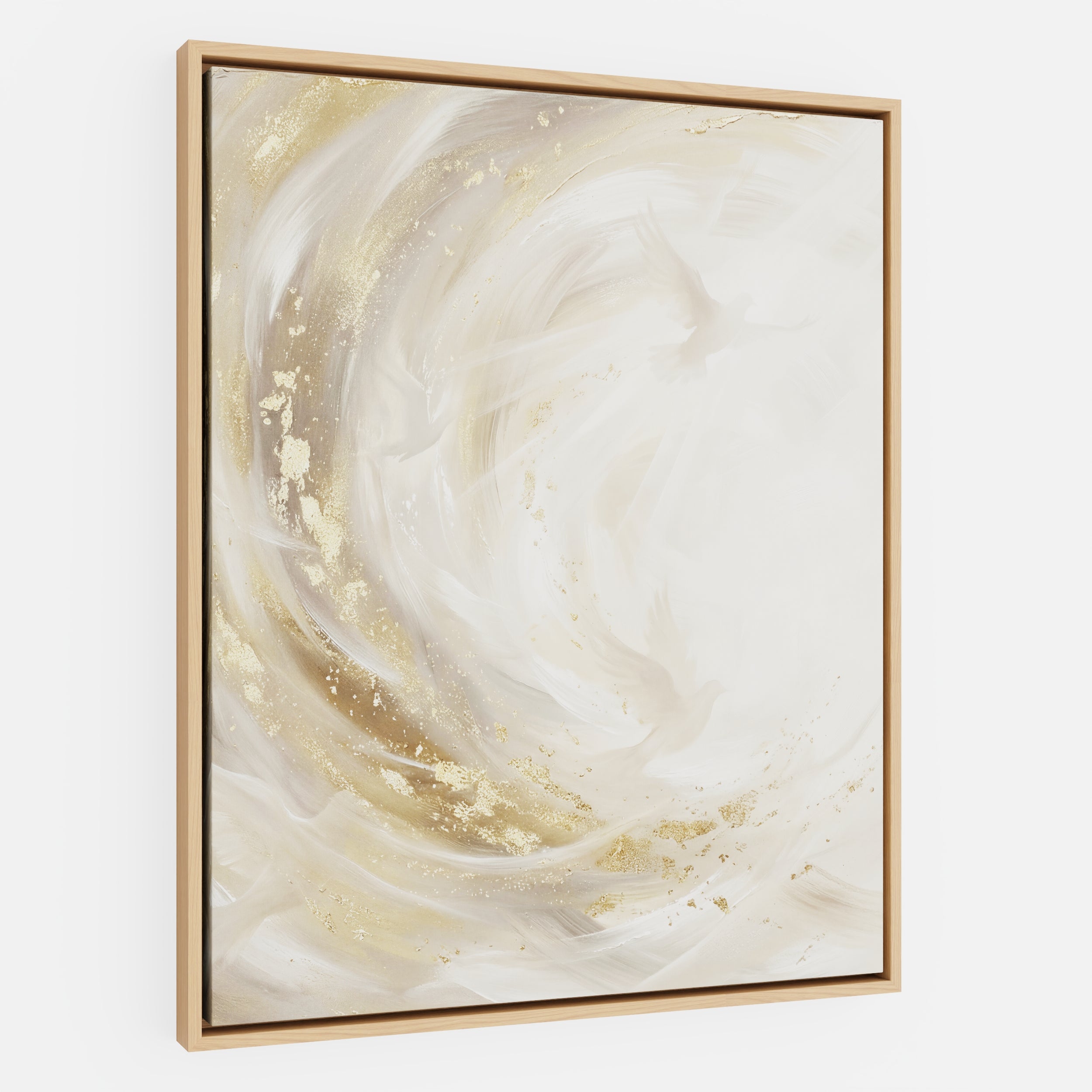 He Moved Across the Waters - Canvas