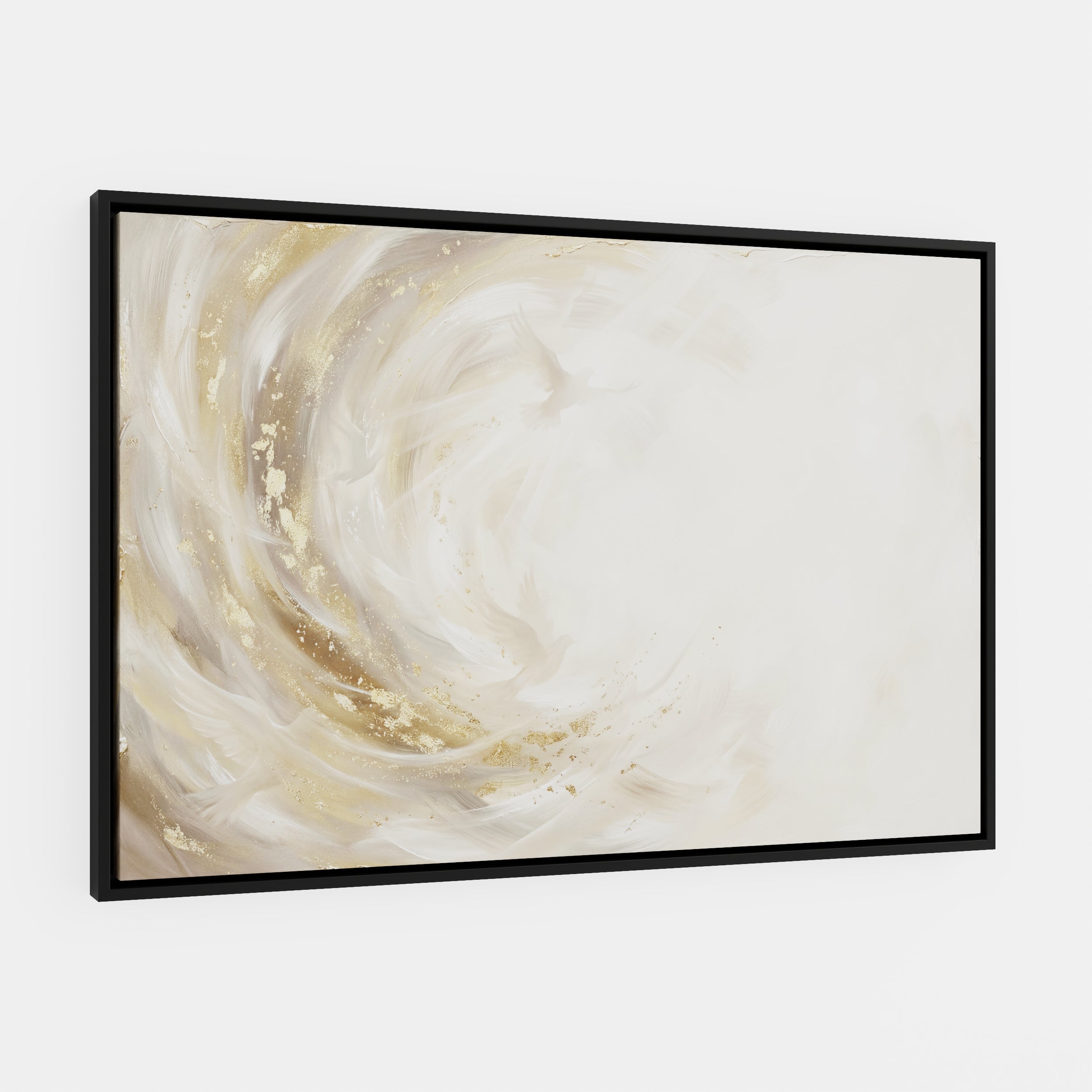 He Moved Across the Waters - Canvas