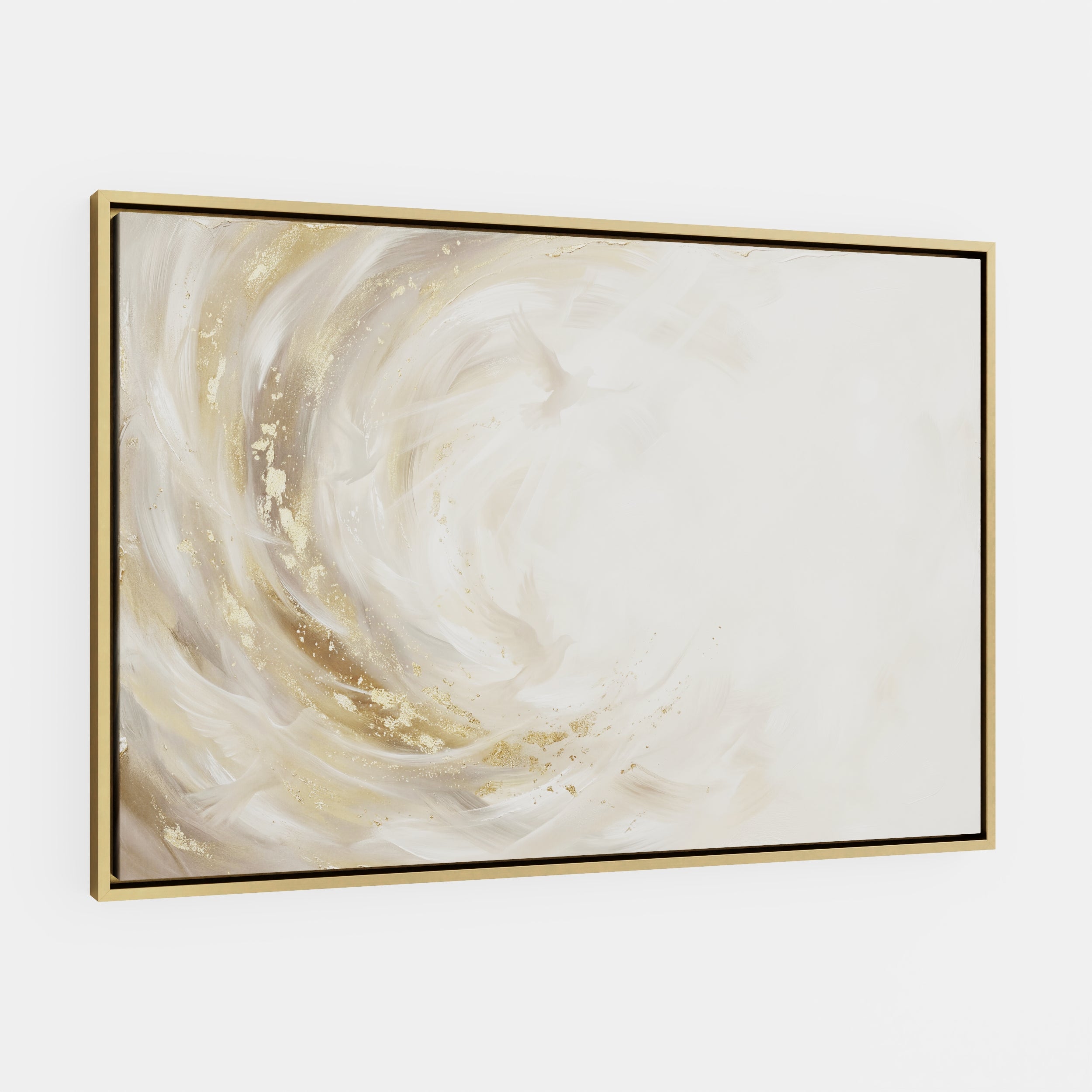 He Moved Across the Waters - Canvas