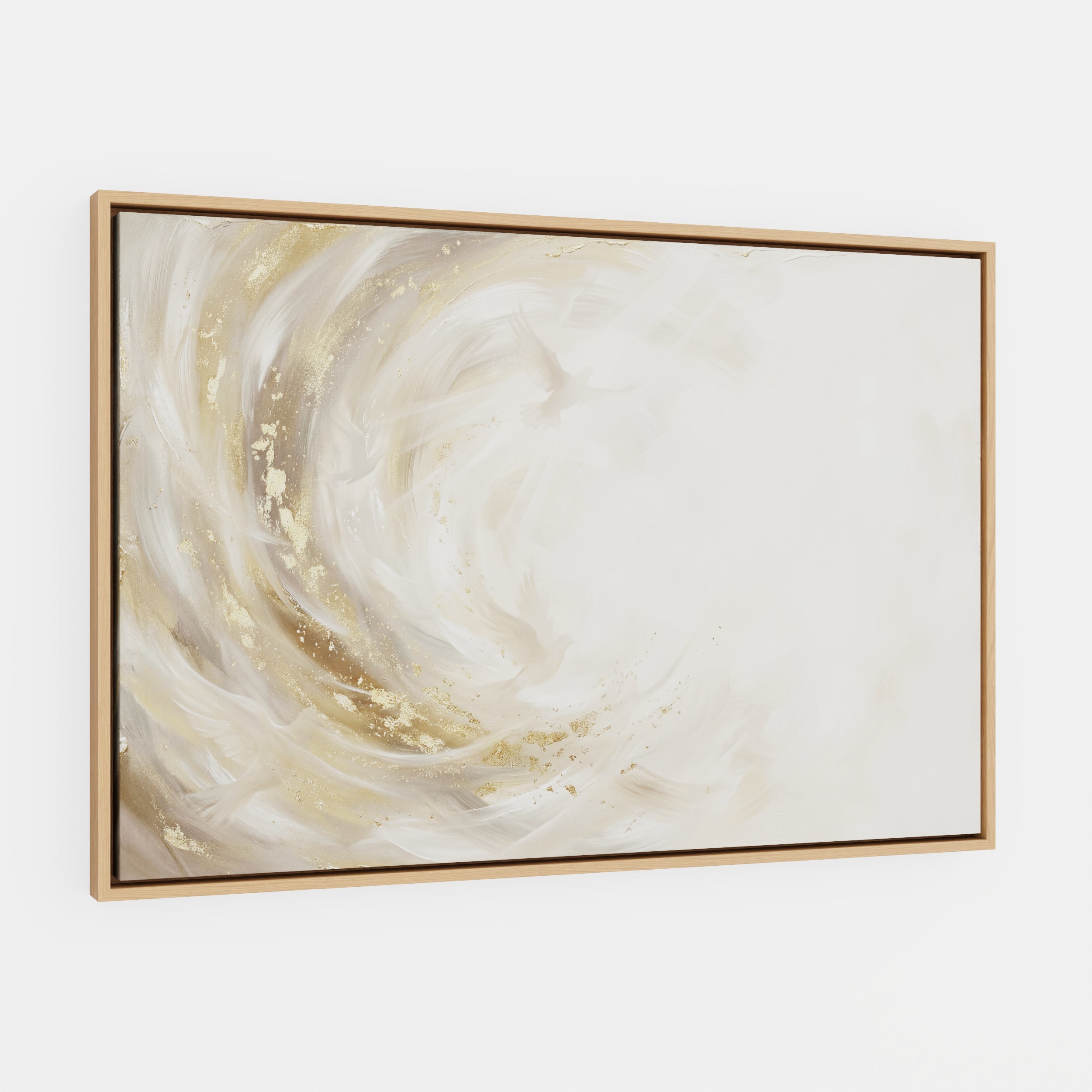 He Moved Across the Waters - Canvas