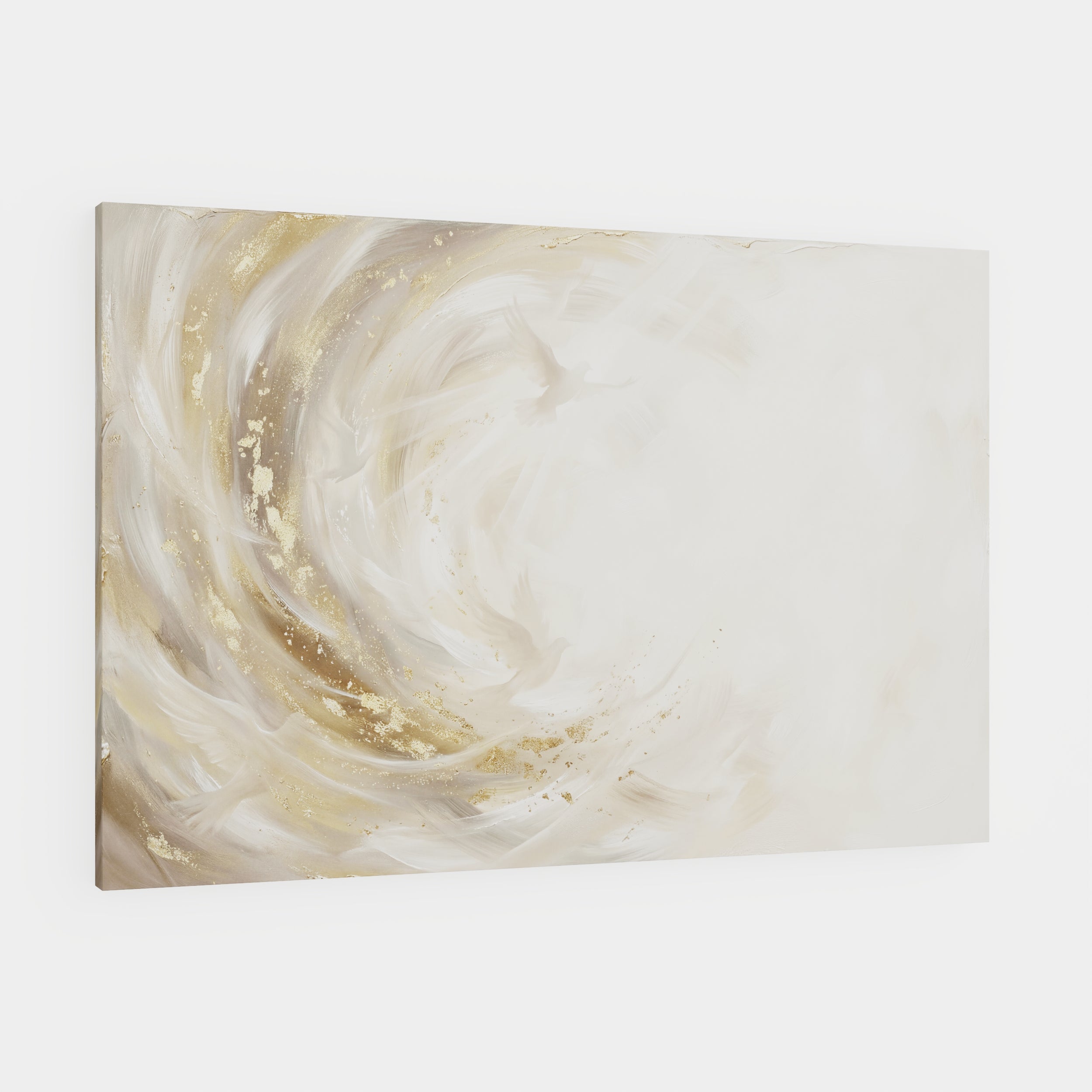 He Moved Across the Waters - Canvas