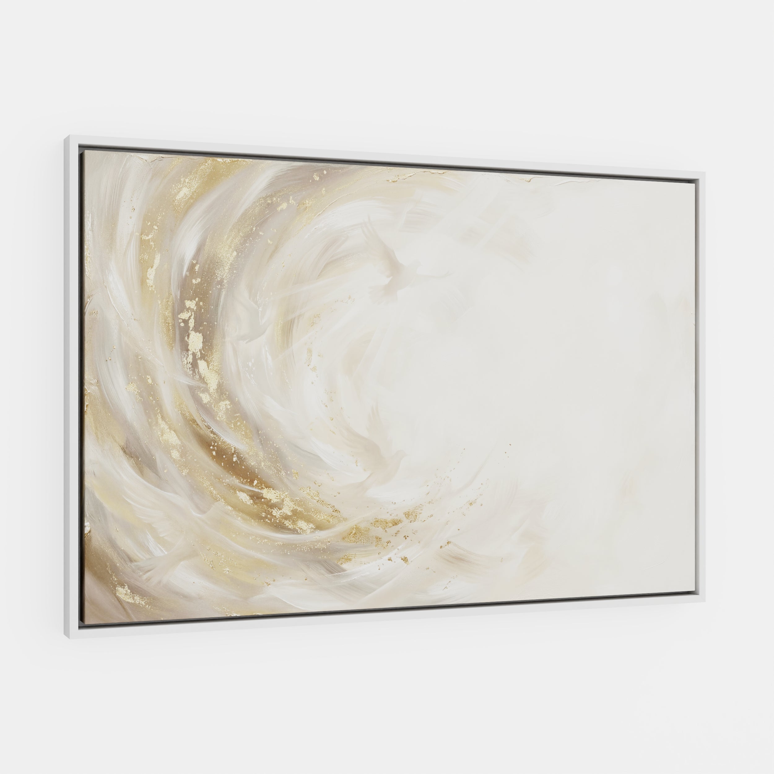 He Moved Across the Waters - Canvas